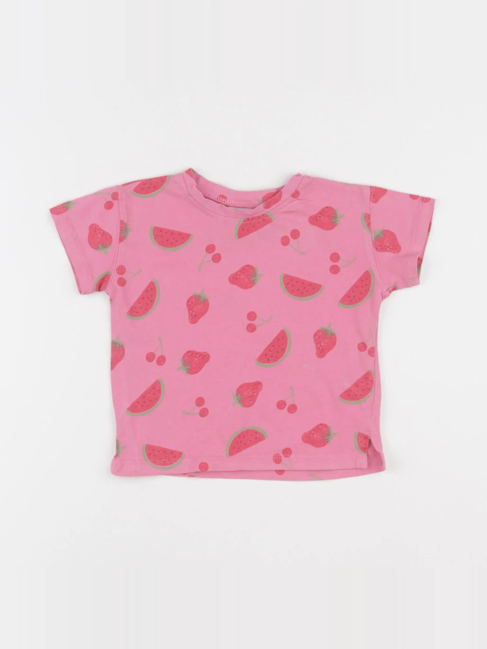 Zara - tee-shirt rose - 9/12 mois