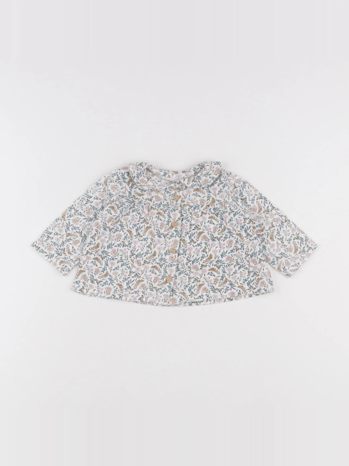 Vertbaudet - tee-shirt multicolore - 6 mois