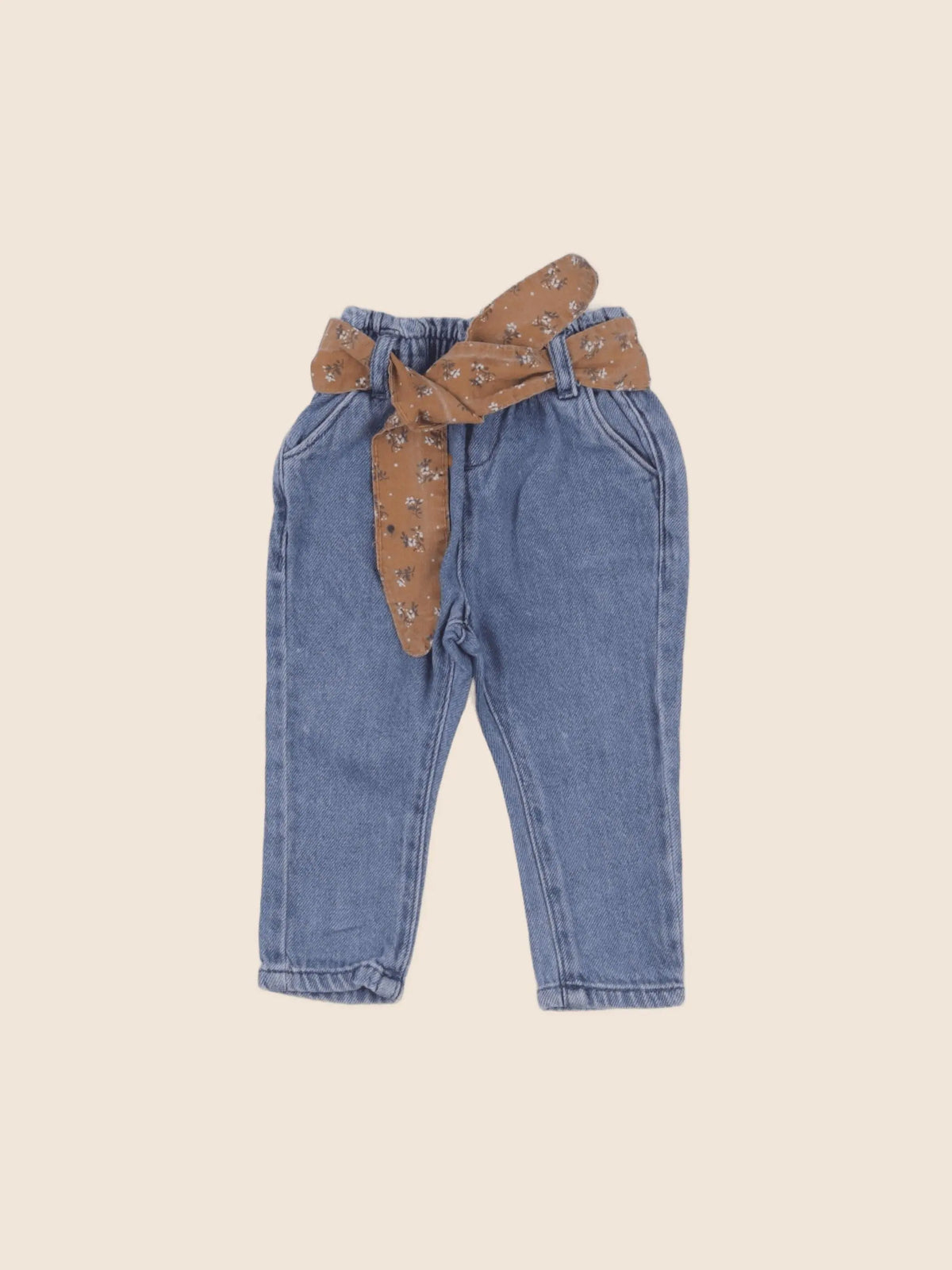 Vertbaudet - jean bleu - 9 mois