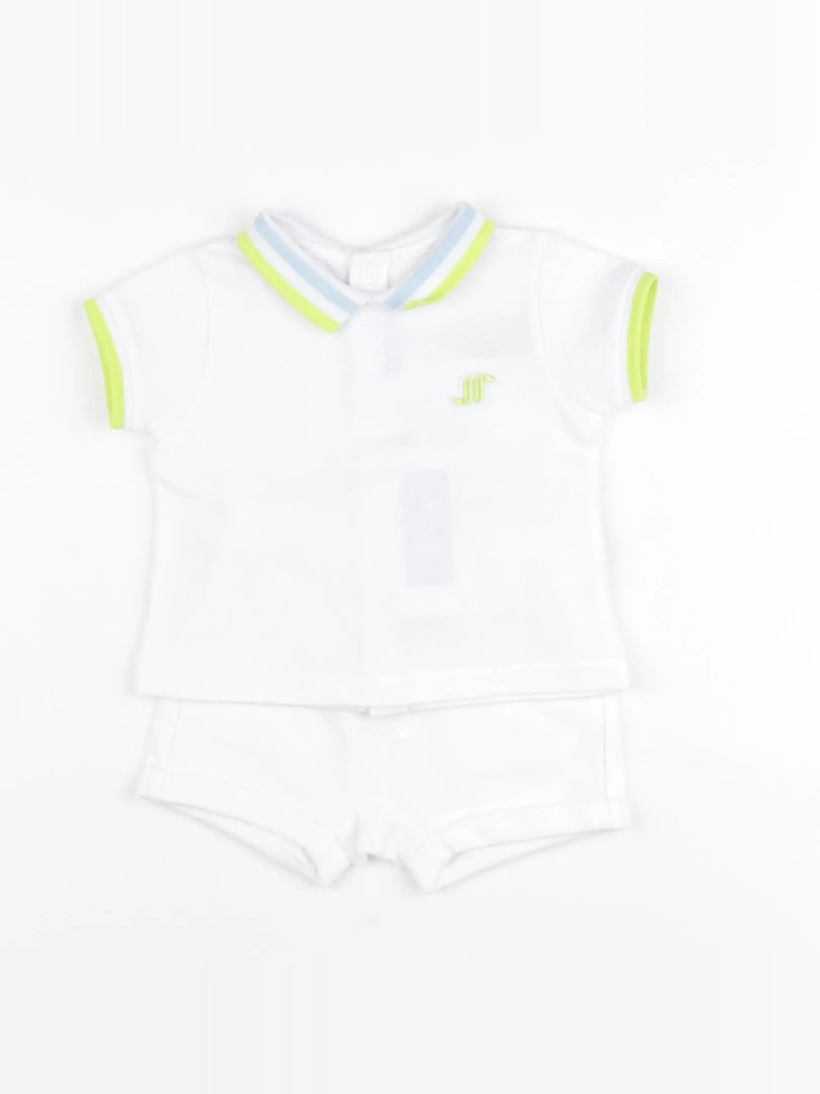 Jacadi - ensemble blanc - 3 mois