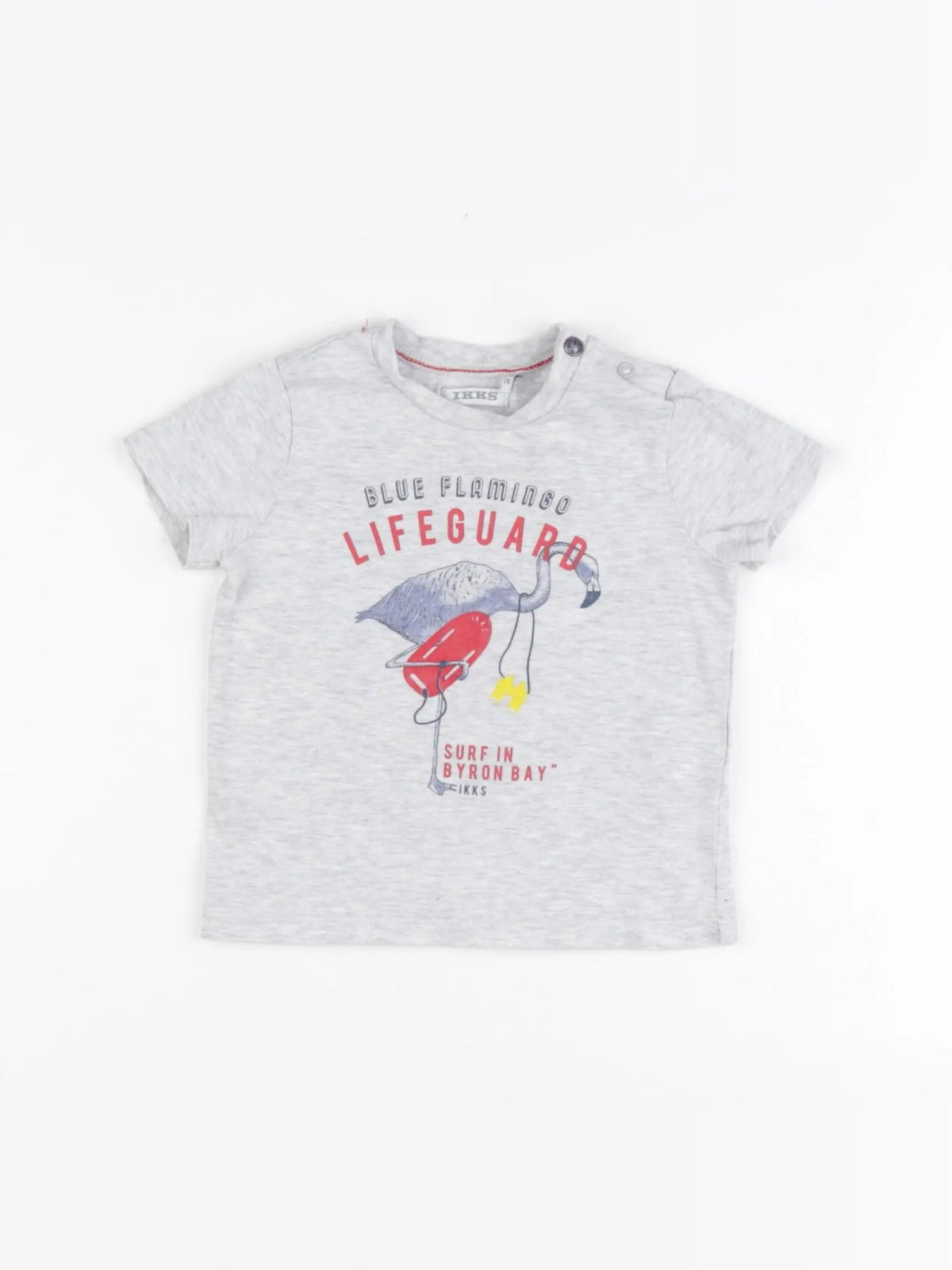 IKKS - tee-shirt gris - 12 mois