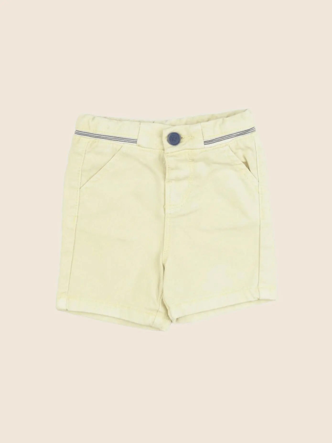 Tape à l'oeil - short jaune - 12 mois