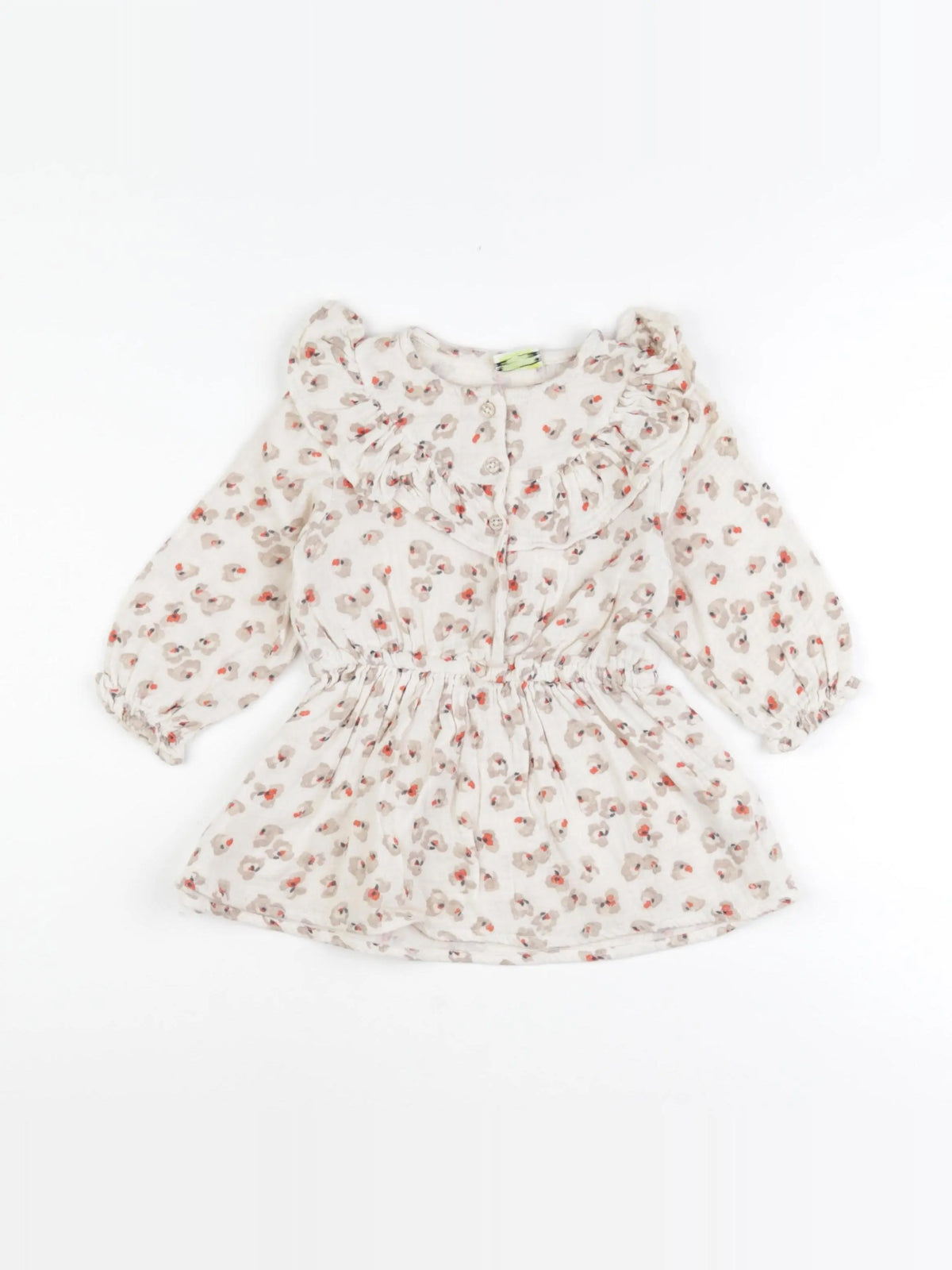 Tape à l'oeil - robe beige - 18 mois
