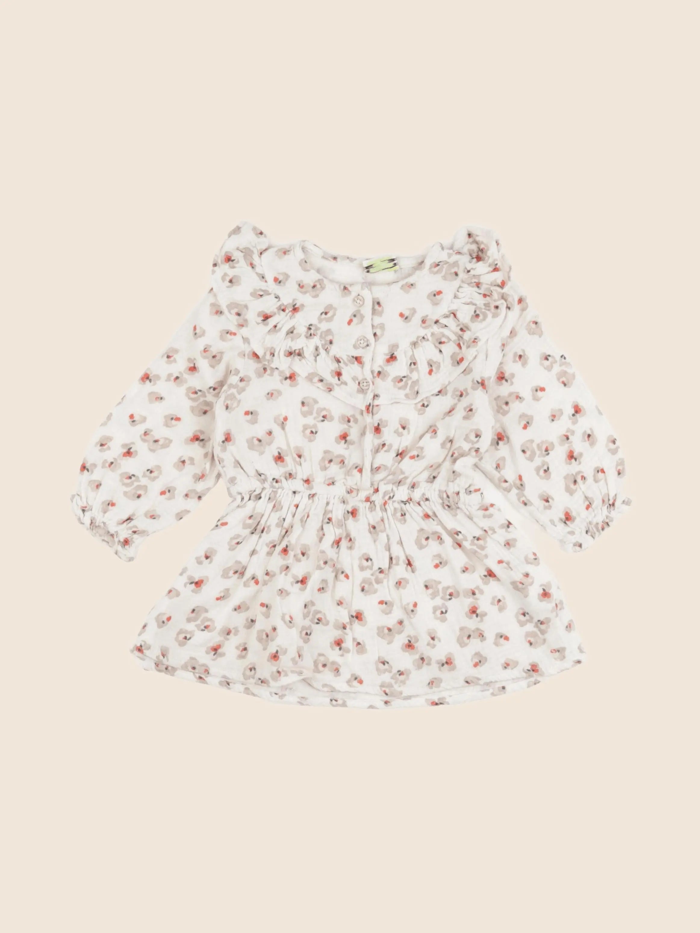 Tape à l'oeil - robe beige - 18 mois