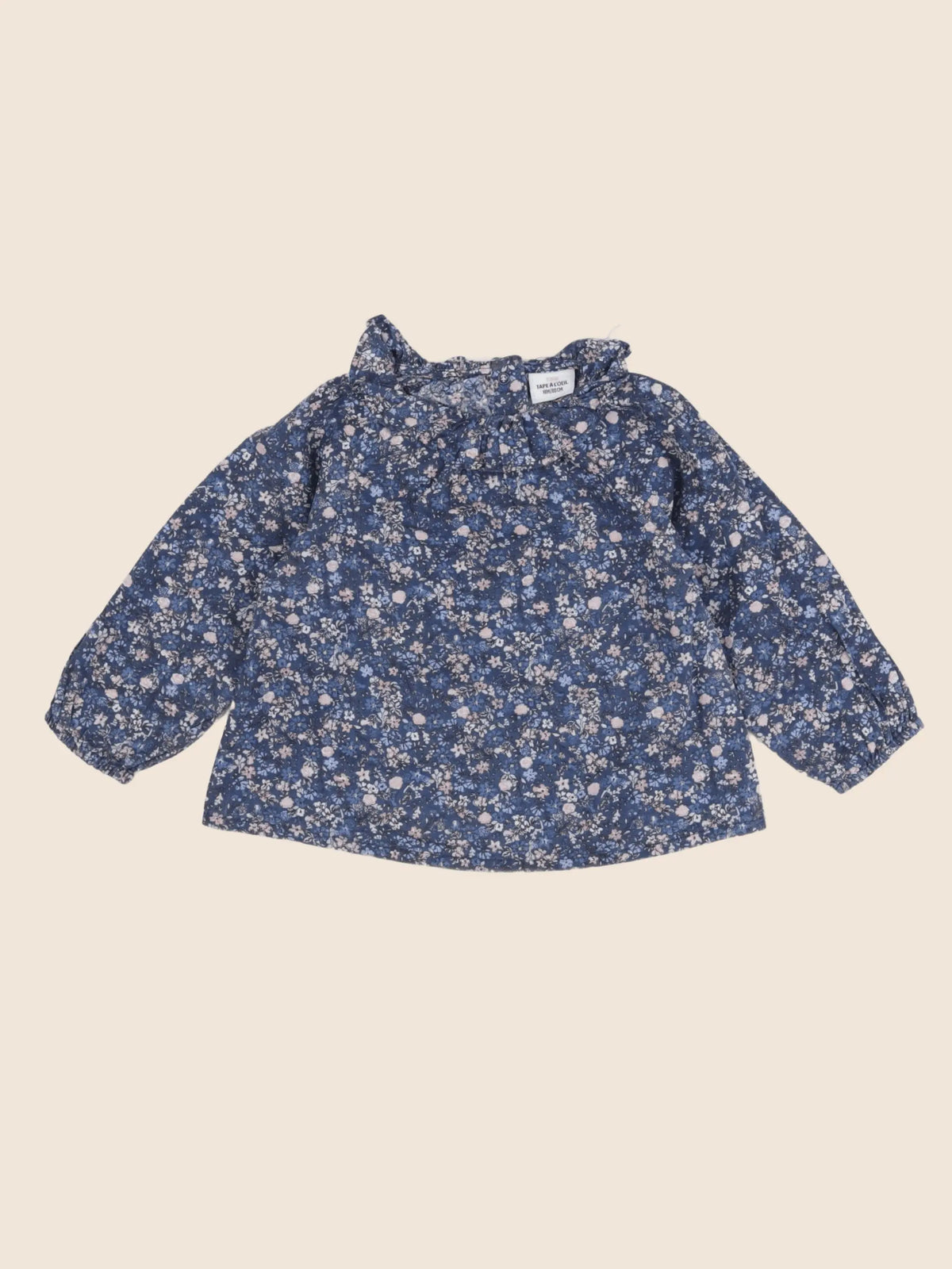 Tape à l'oeil - blouse bleu - 18 mois