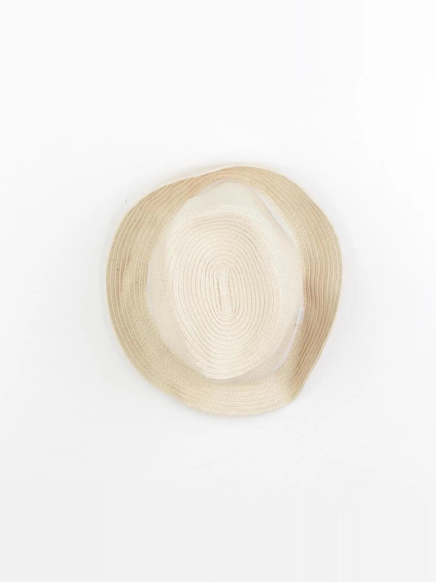 H&M - chapeau beige - 6/9 mois