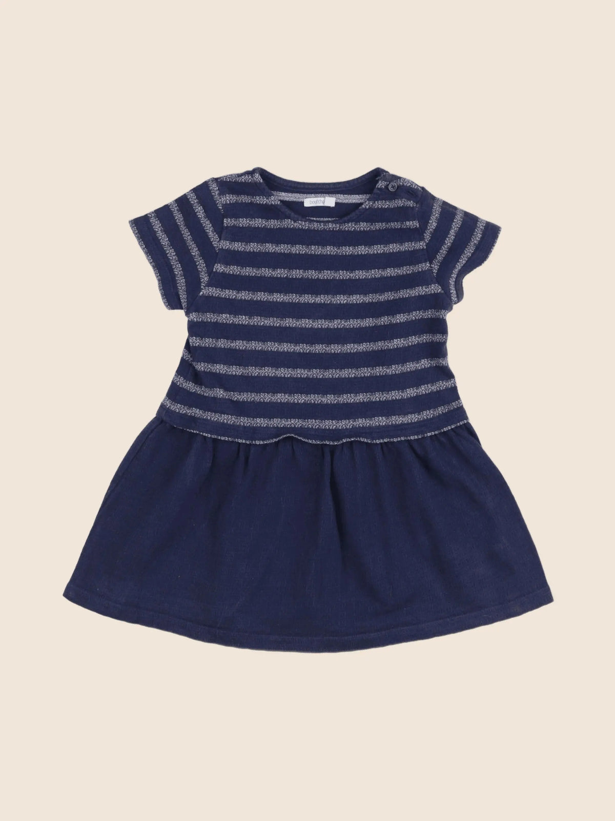 Boutchou - robe bleu - 18 mois