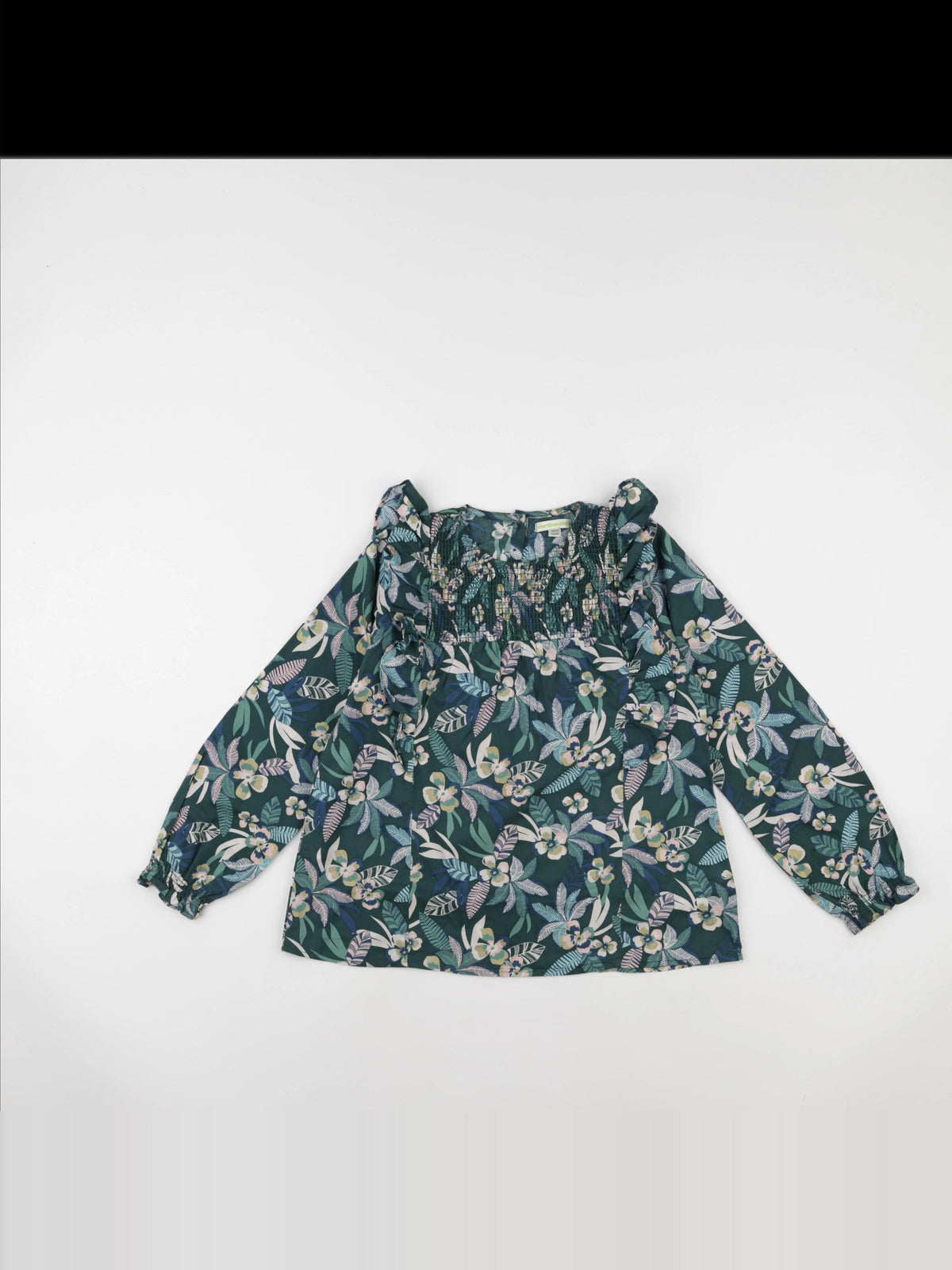 Vertbaudet - blouse multicolore - 10 ans