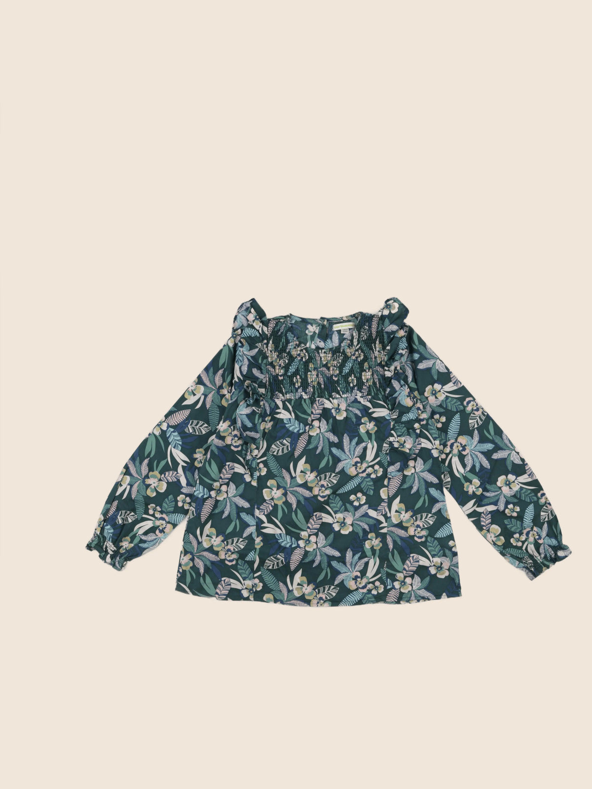 Vertbaudet - blouse multicolore - 10 ans