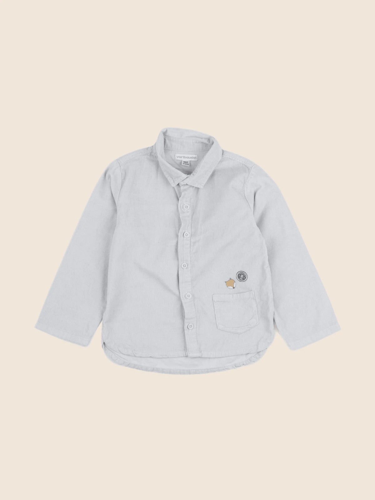 Vertbaudet - chemise bleu - 36 mois