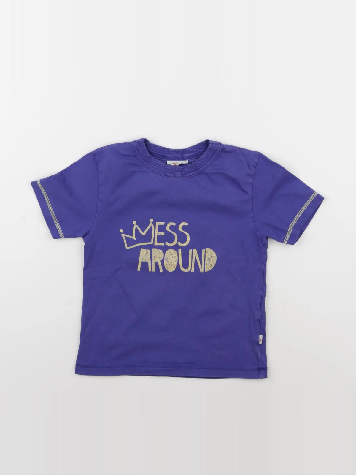 Les Marsiens - tee-shirt bleu - 6 ans