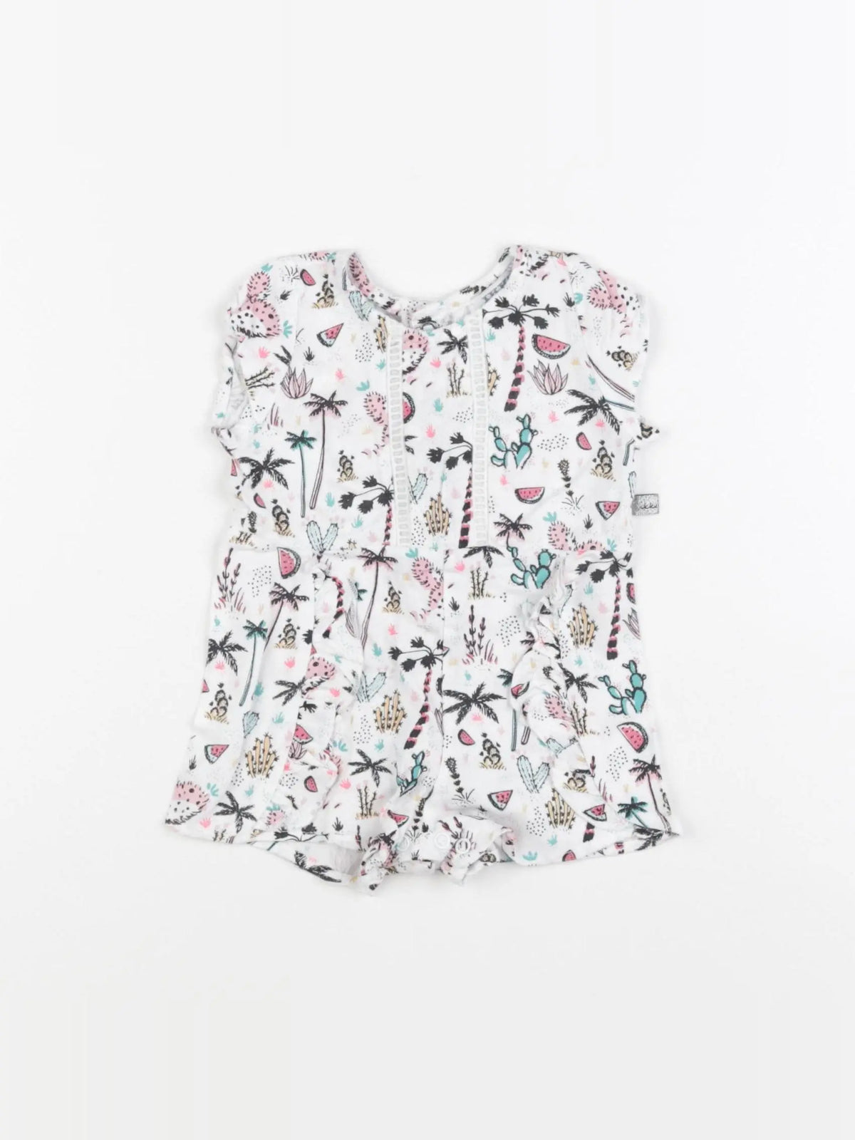 IKKS - combinaison blanc - 3 mois