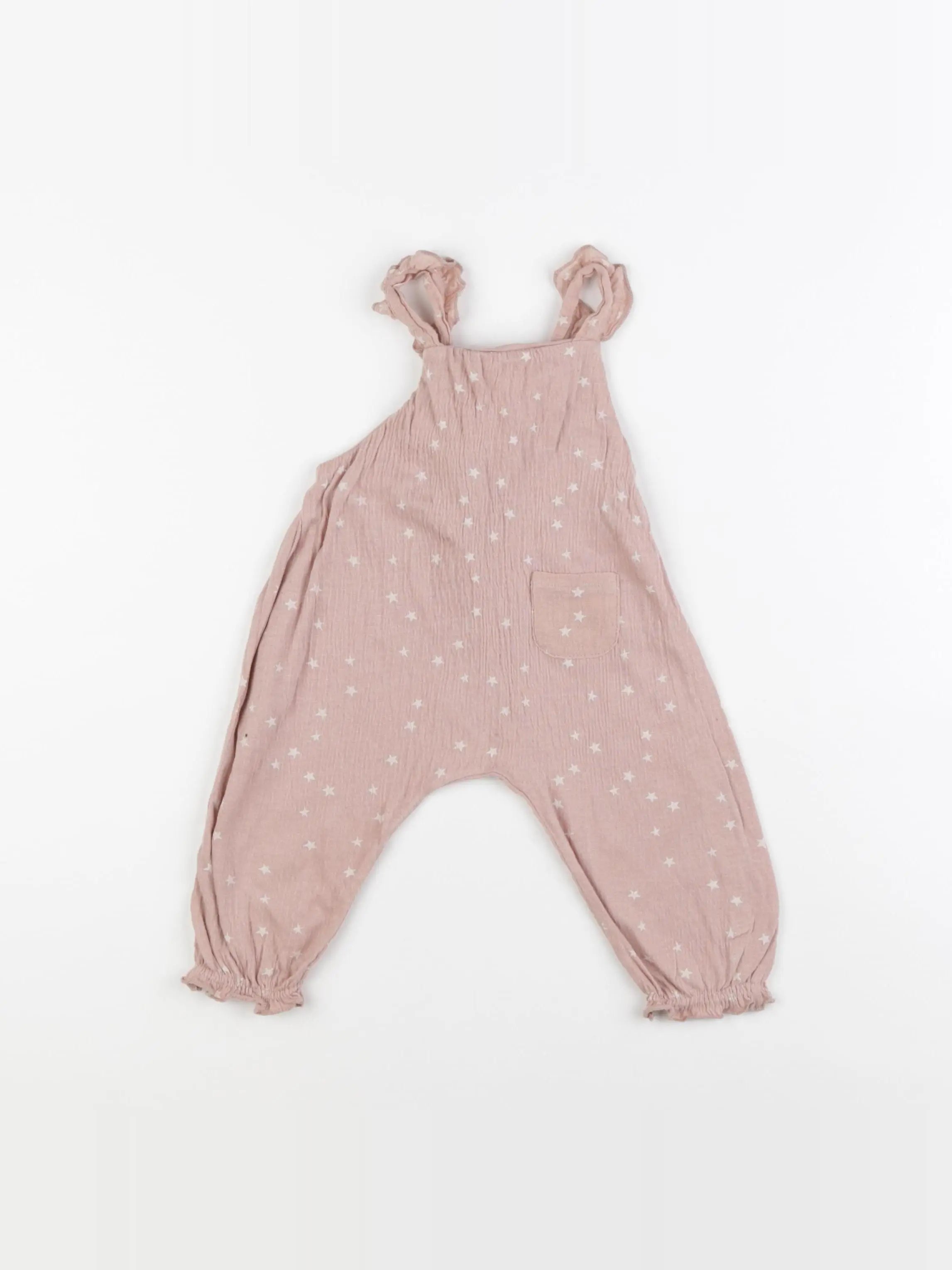 Zara - combinaison rose - 6/9 mois