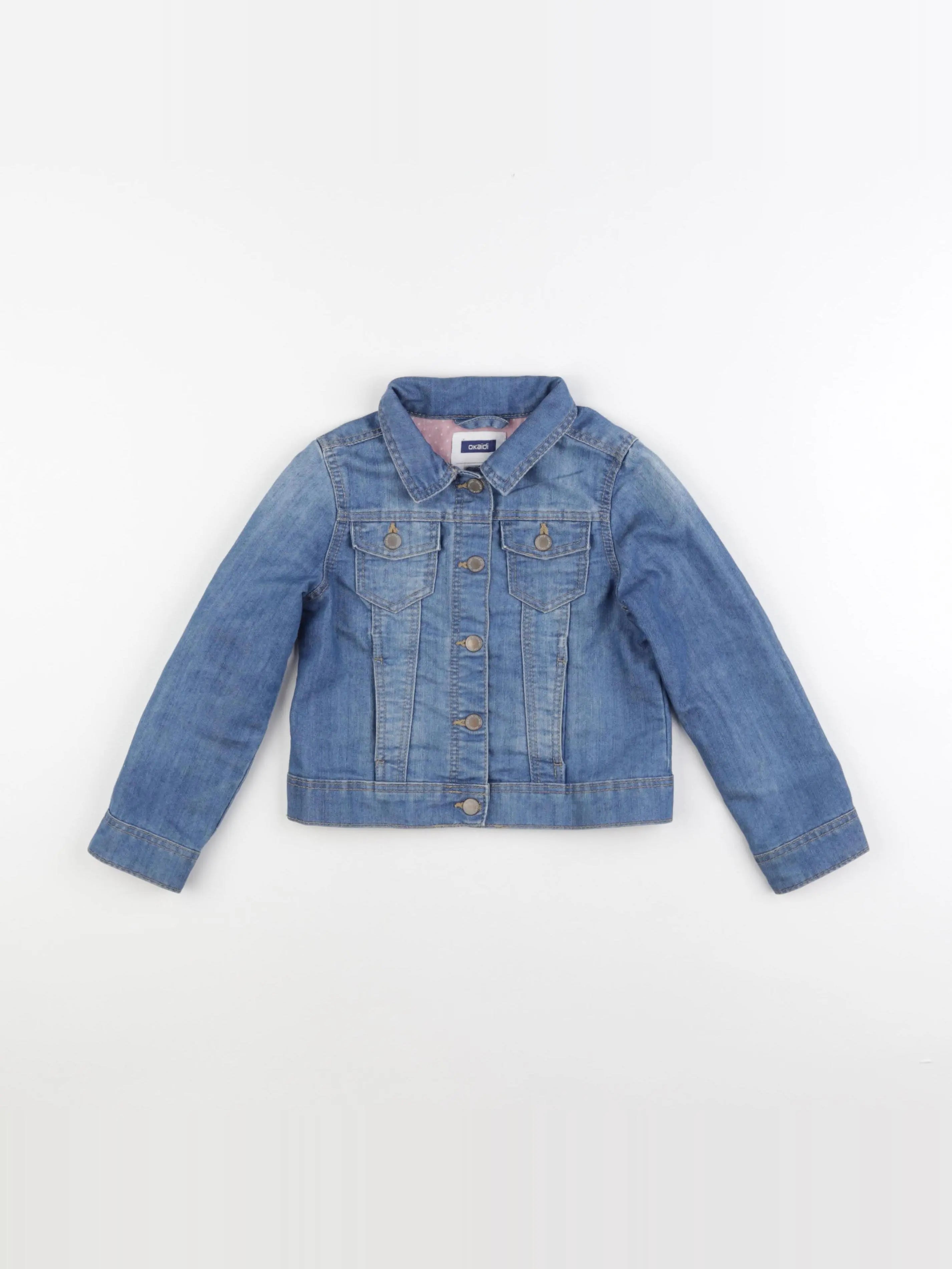 Okaidi - veste bleu - 4 ans