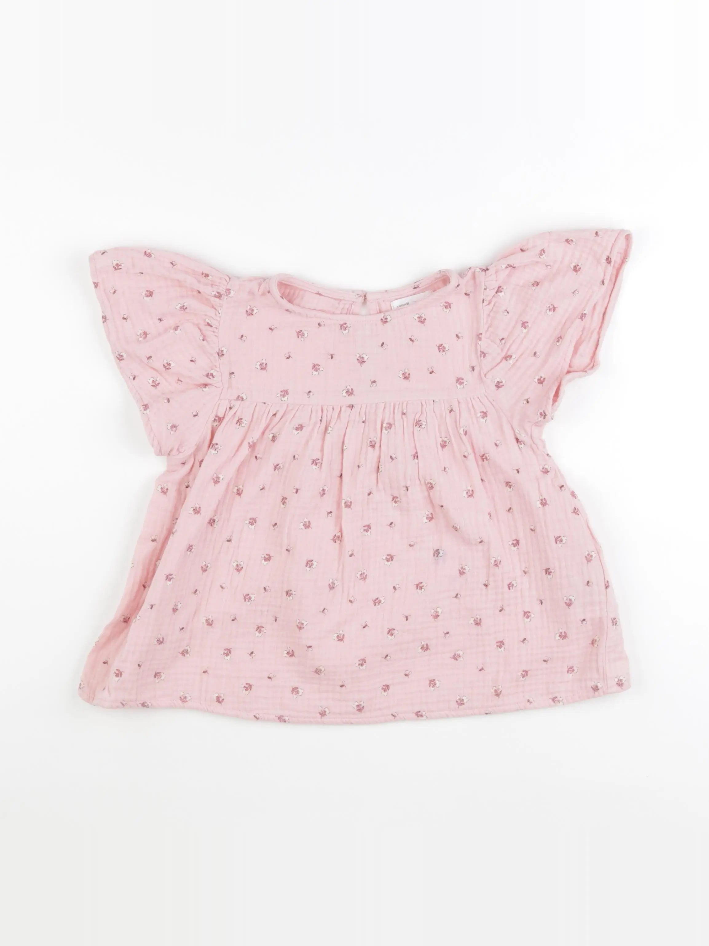 Vertbaudet - blouse rose - 6 ans