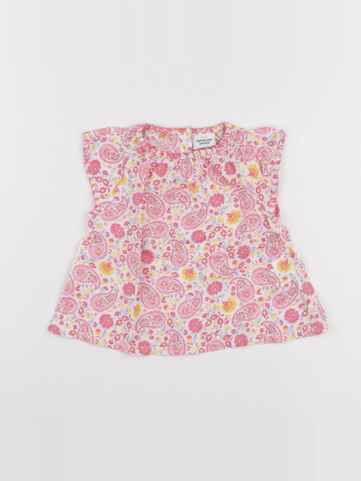 Tape à l'oeil - blouse multicolore - 6 mois