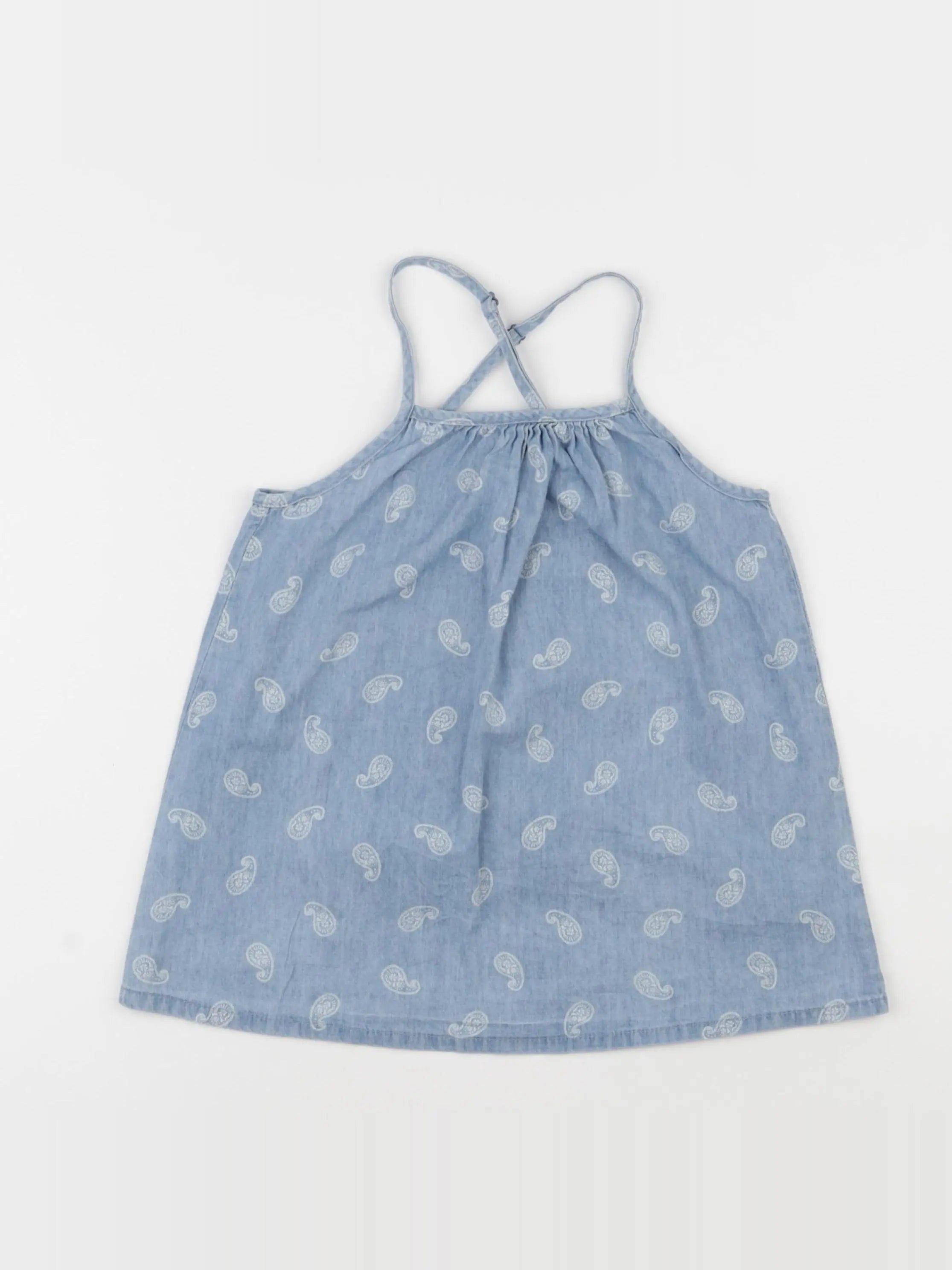 Eden & Victor - blouse bleu - 8 ans