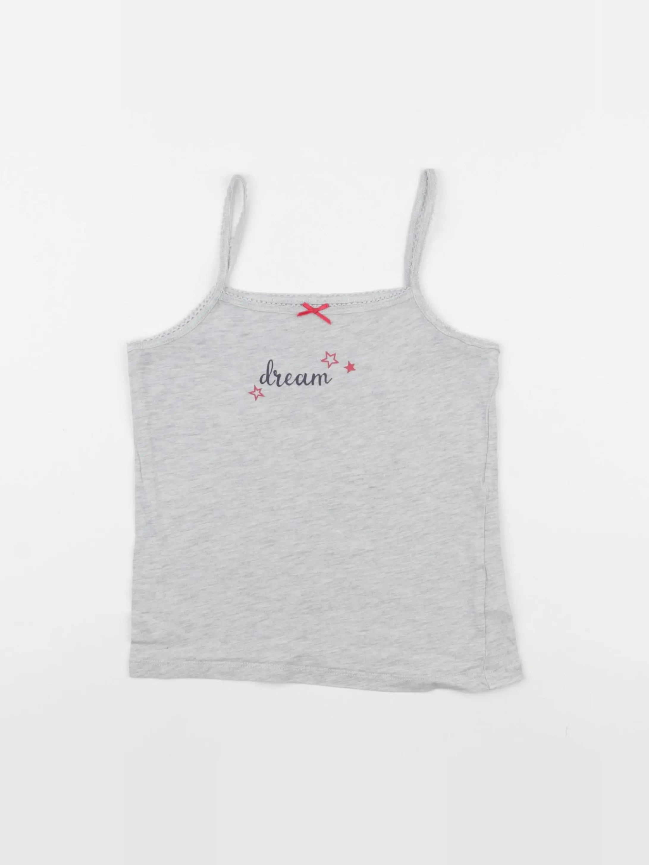 Vertbaudet - maillot de corps gris - 8 ans