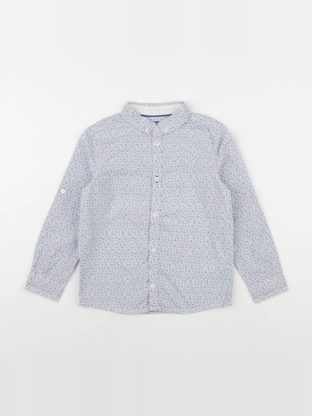 Okaidi - chemise bleu - 5 ans