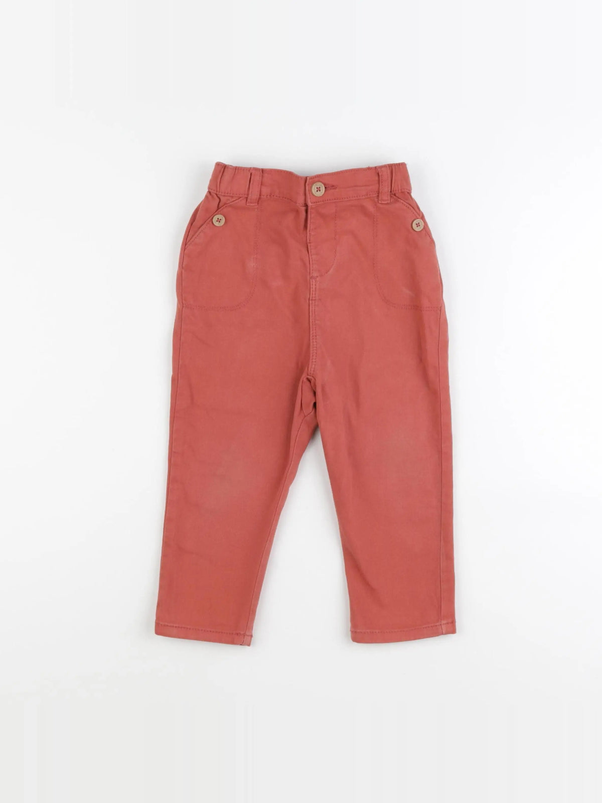 Tape à l'oeil - pantalon orange - 24 mois