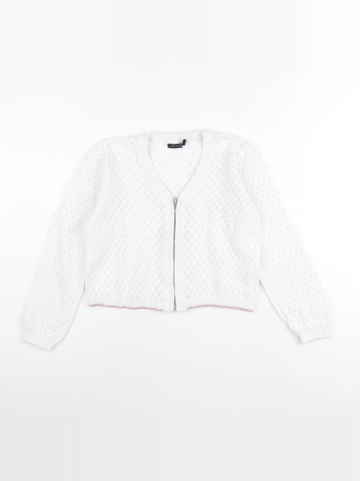 IKKS - gilet blanc - 8 ans