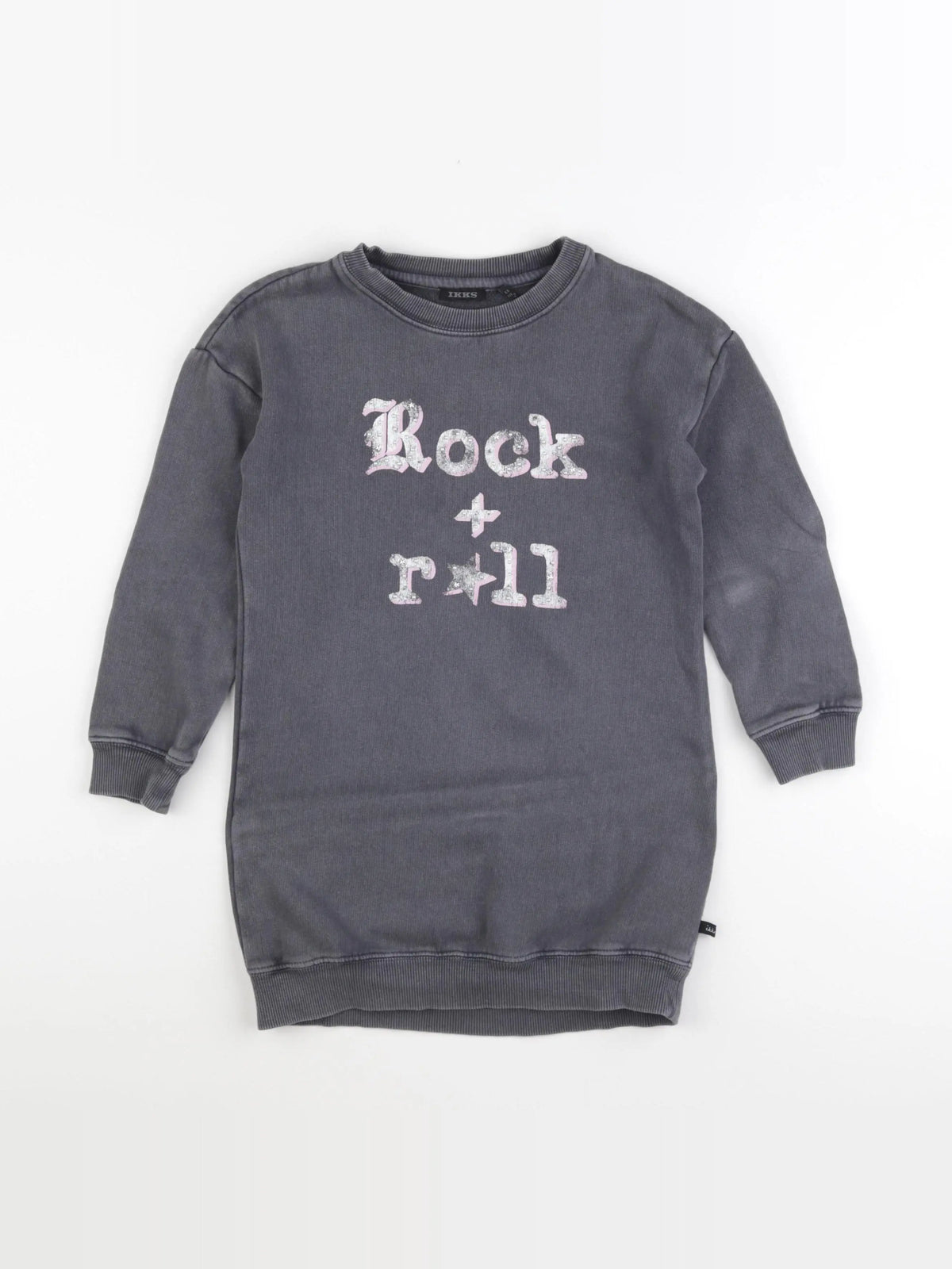 IKKS - robe gris - 6 ans