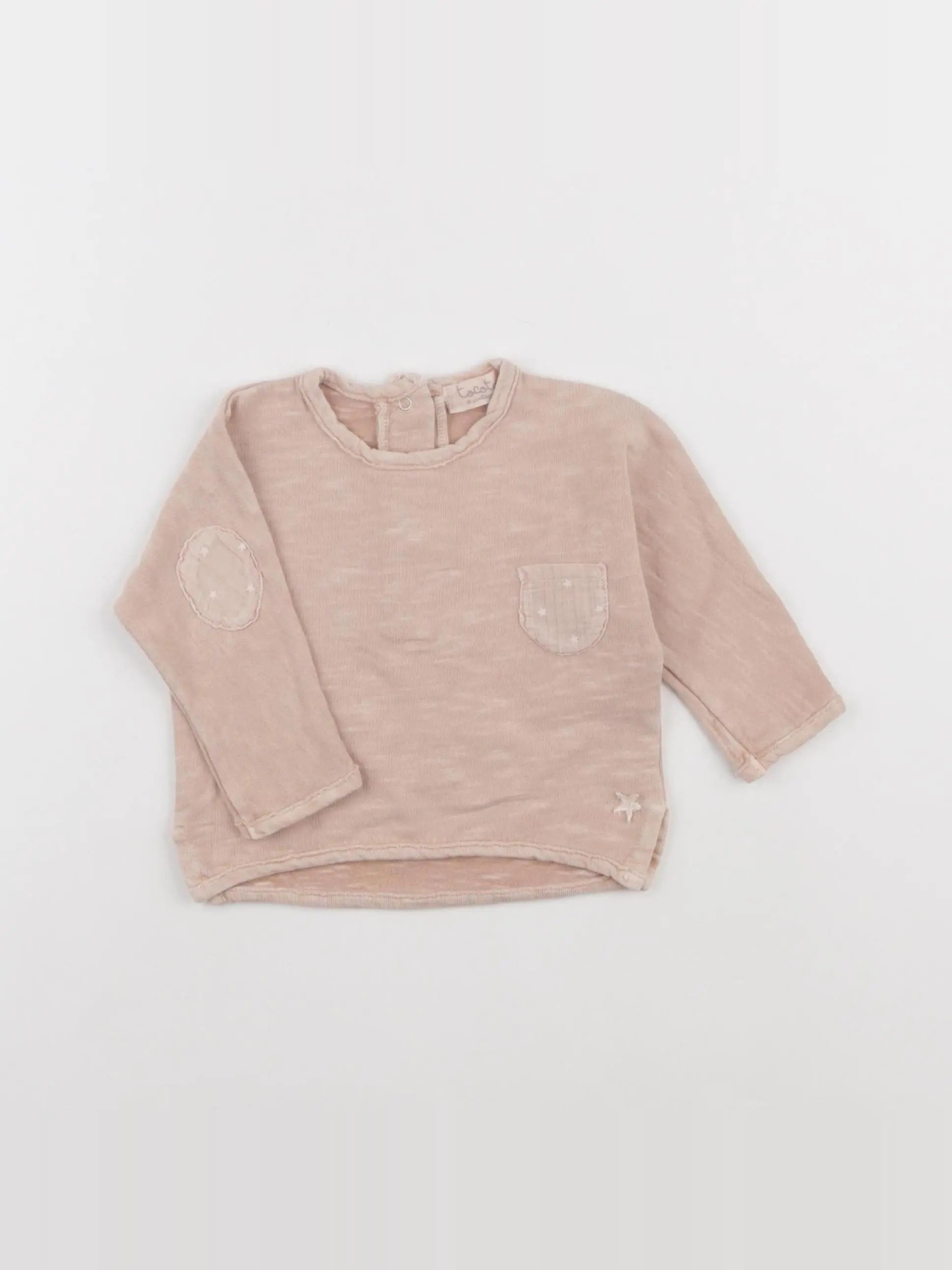 Tocoto vintage - tee-shirt rose - 1/3 mois