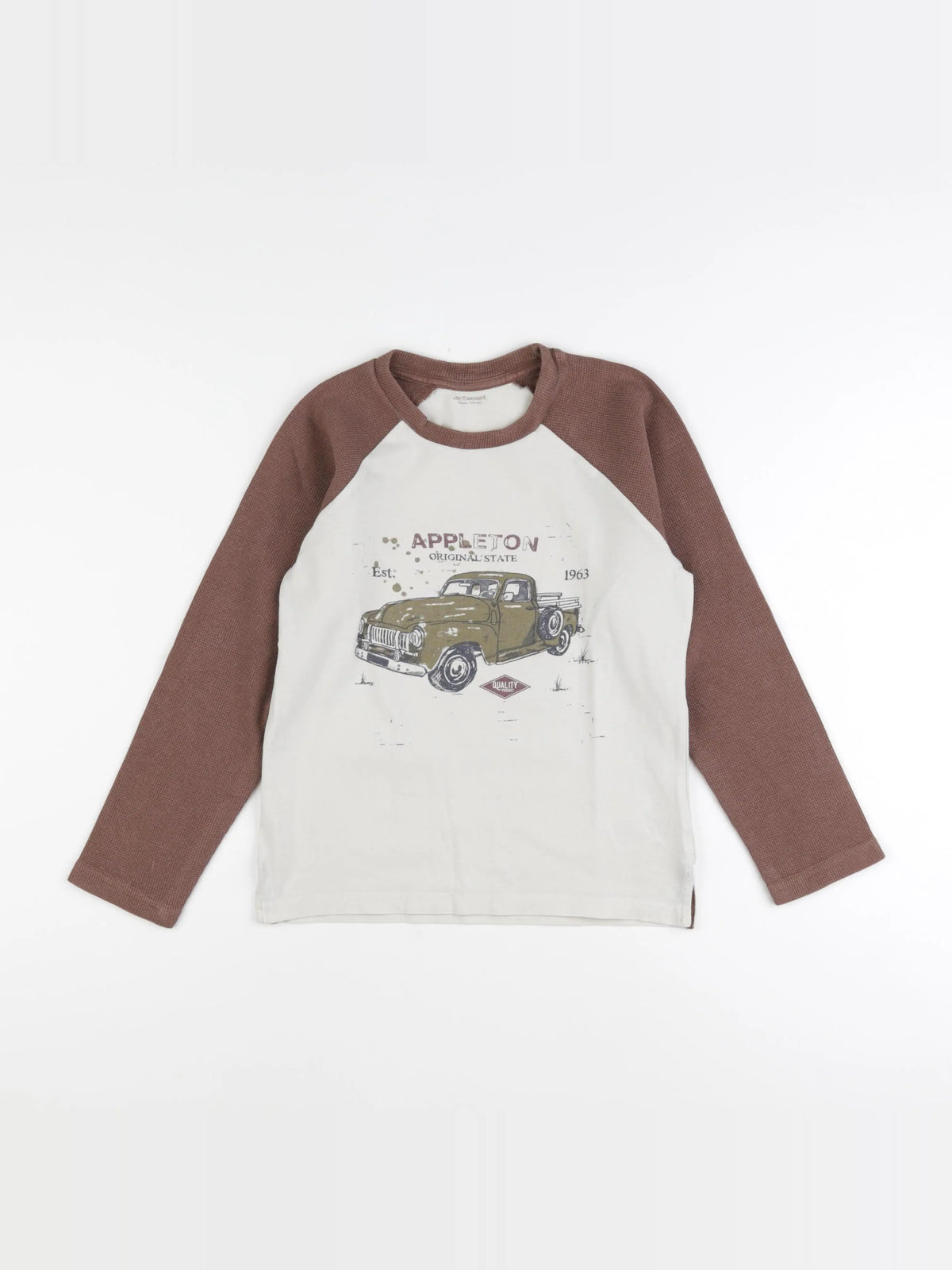 Vertbaudet - tee-shirt blanc - 10 ans