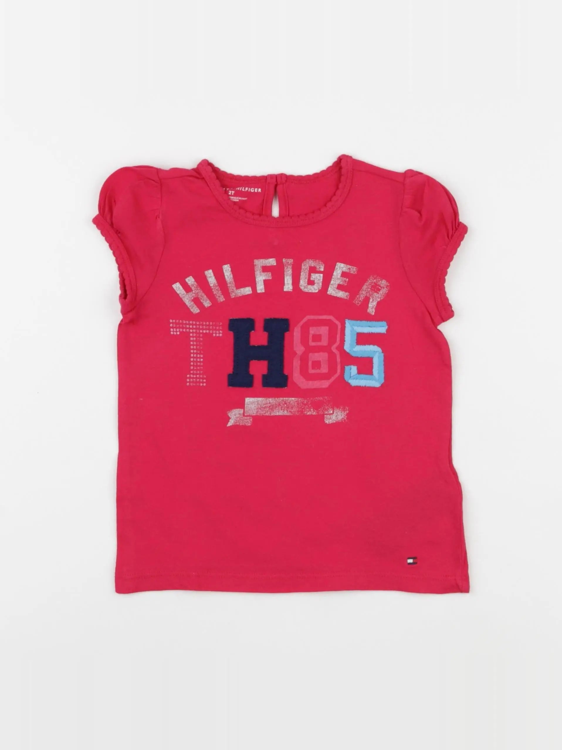 Tommy Hilfiger - tee-shirt rose - 2 ans
