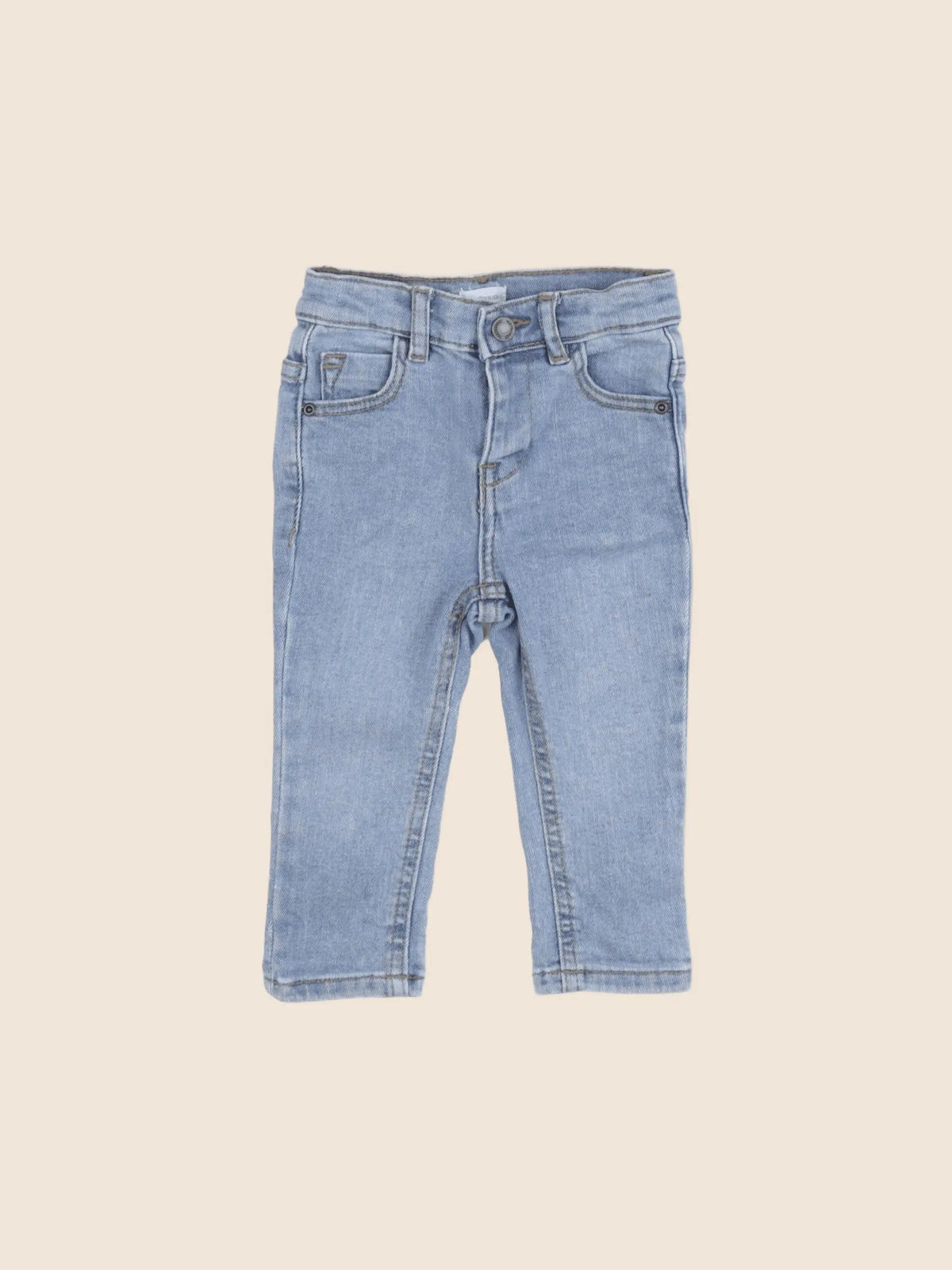 Vertbaudet - jean bleu - 9 mois