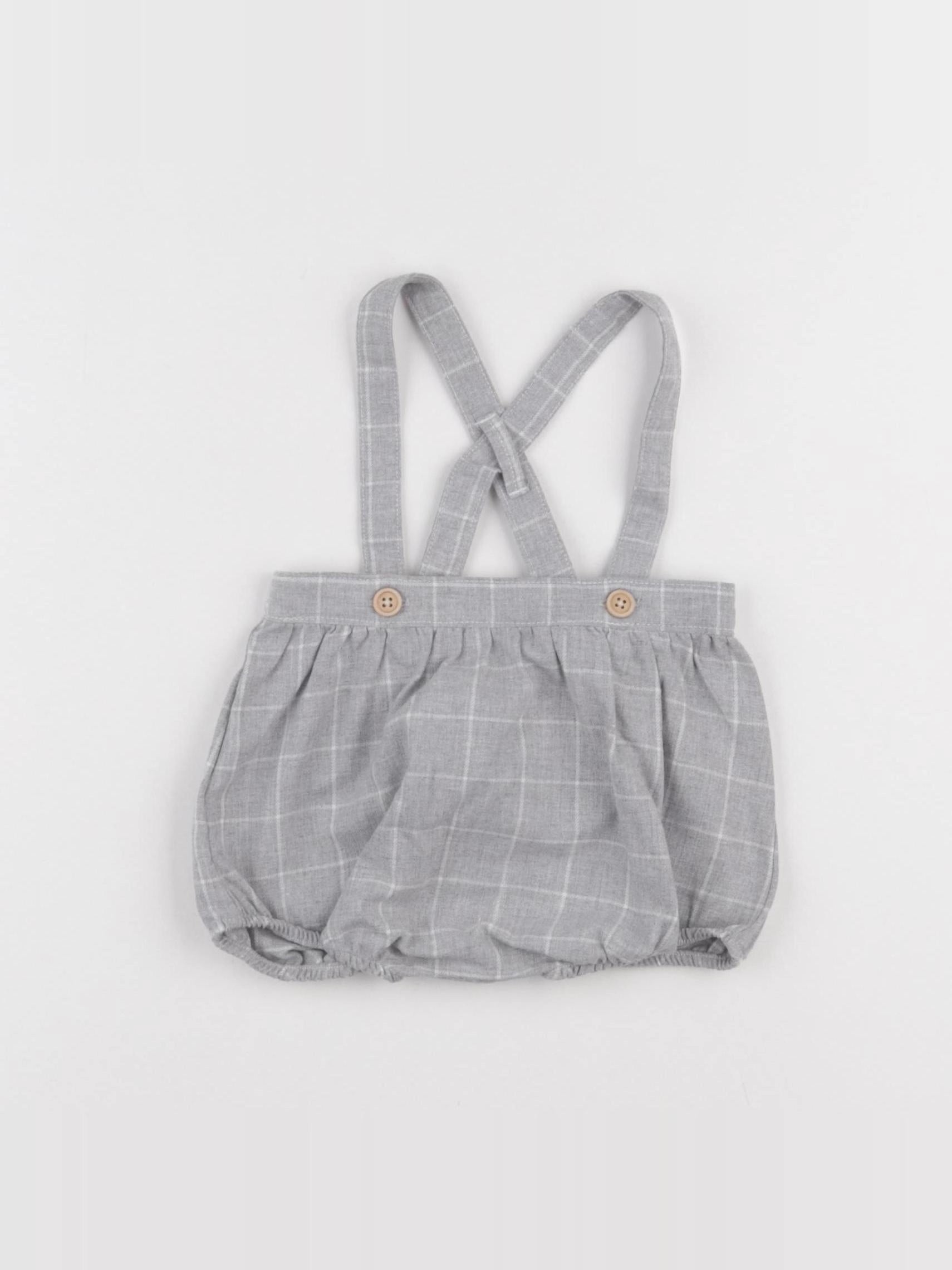 Cyrillus - bloomer gris - 6 mois