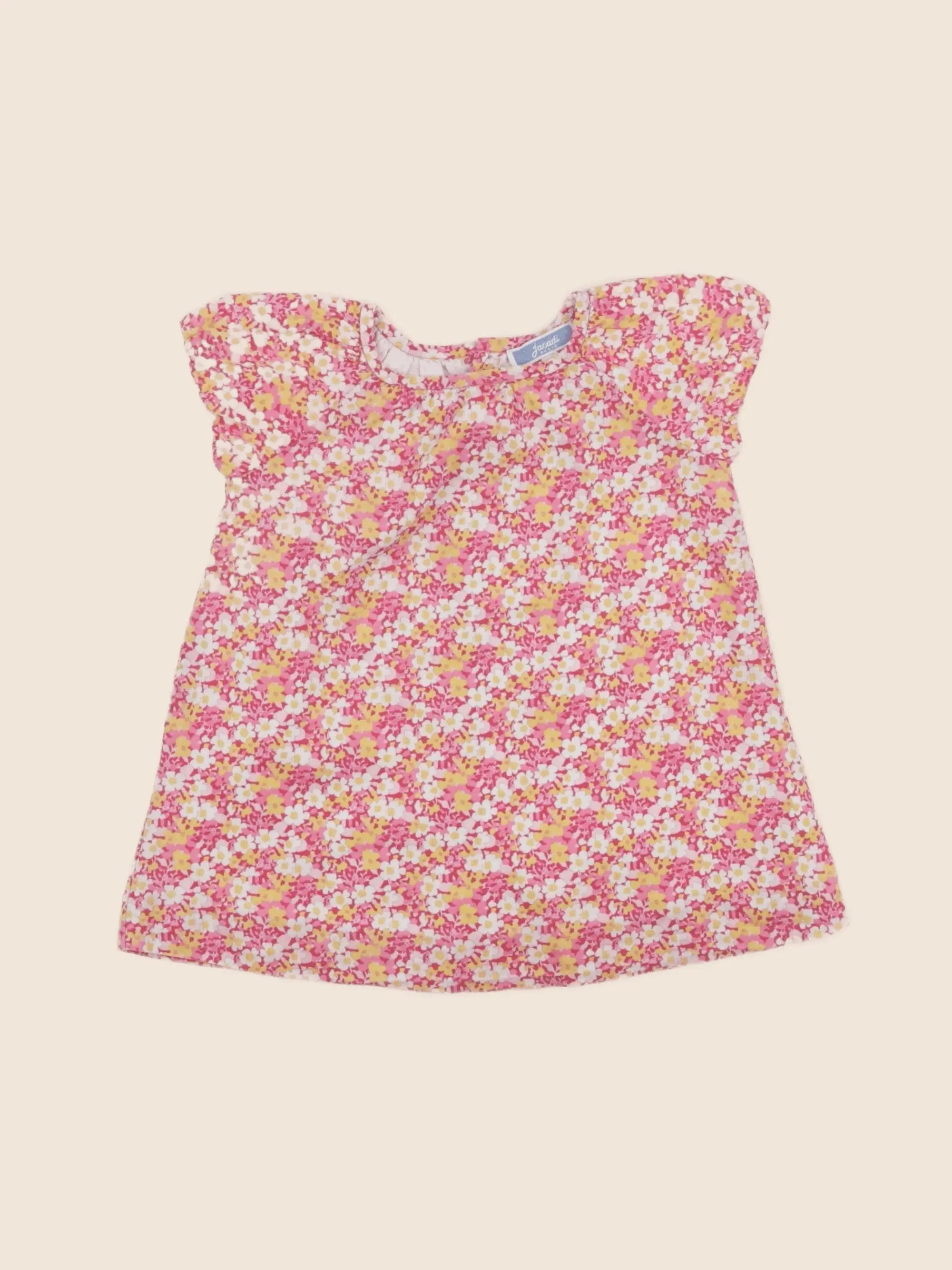 Jacadi - robe liberty multicolore - 6 mois