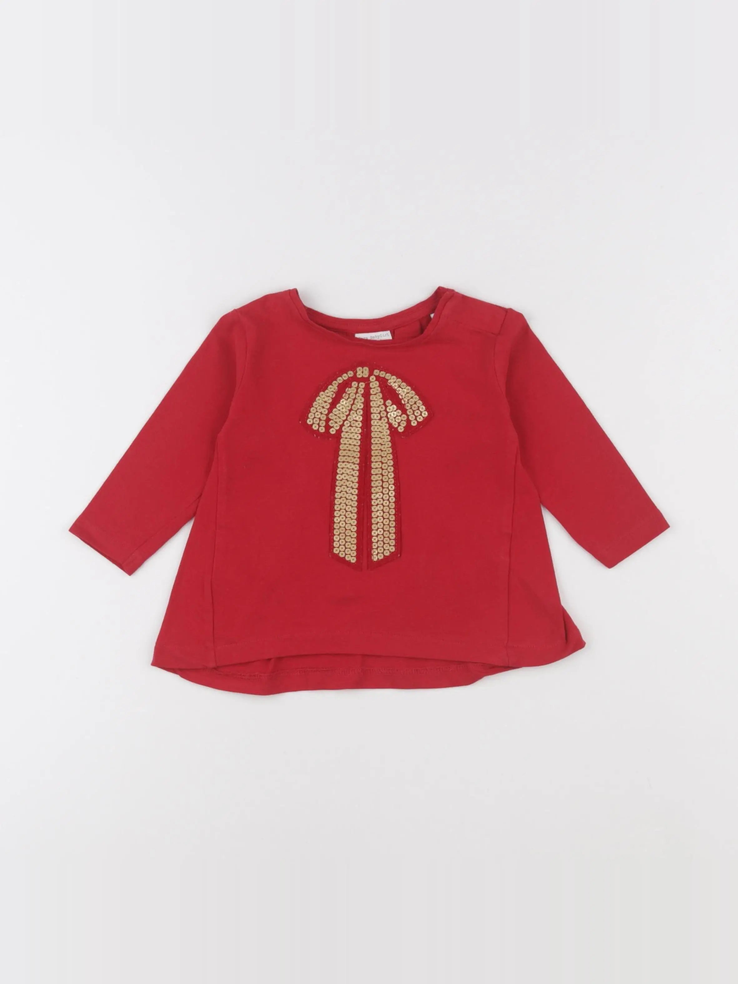 Zara - tee-shirt rouge - 3/6 mois