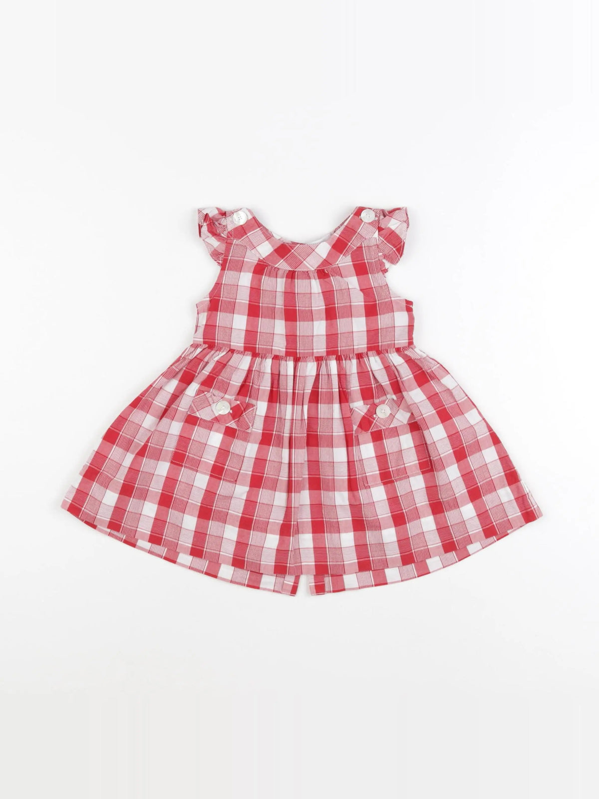 Jacadi - robe rouge - 6 mois