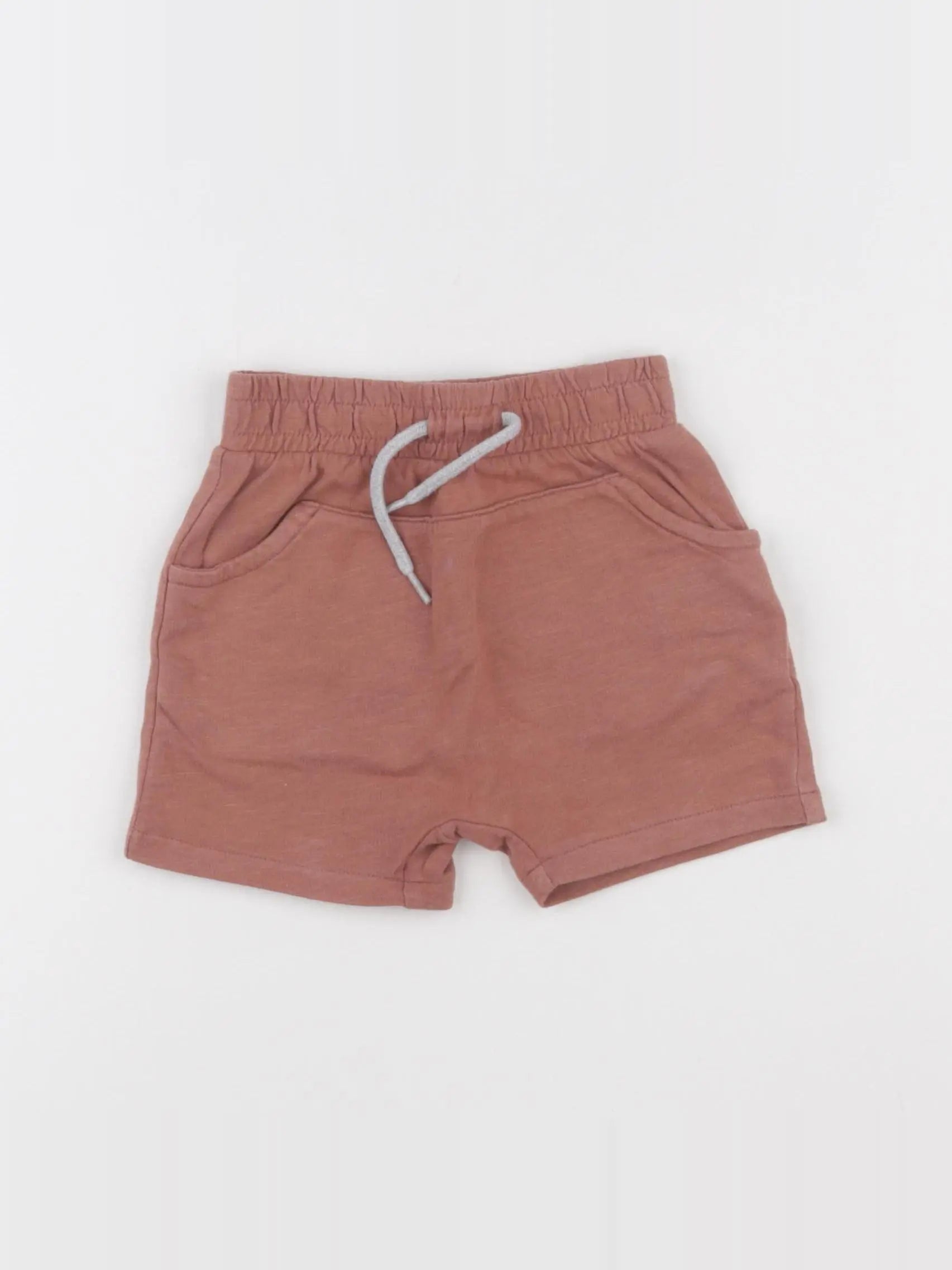 Vertbaudet - short marron - 18 mois