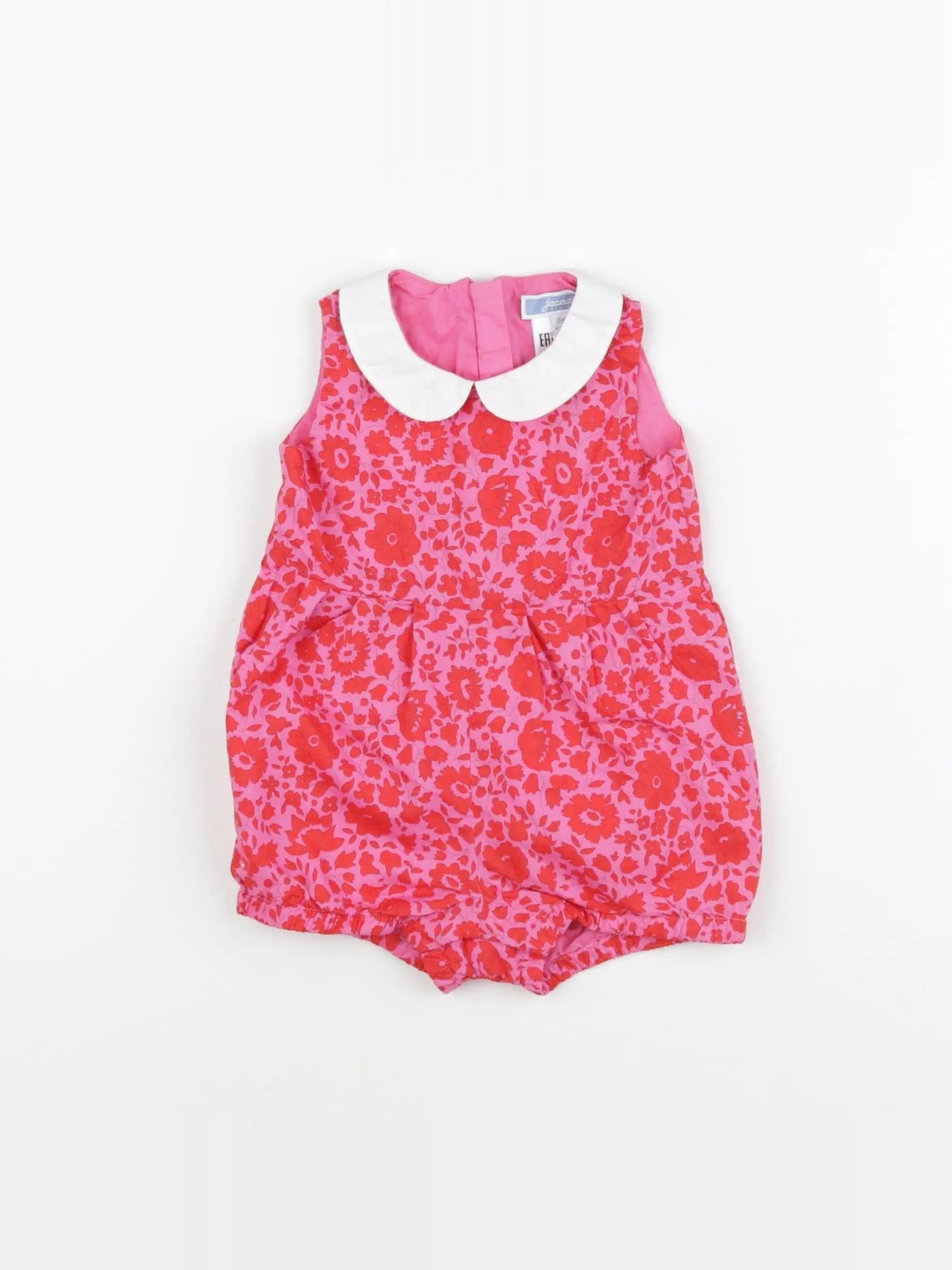 Jacadi - combinaison rose - 6 mois