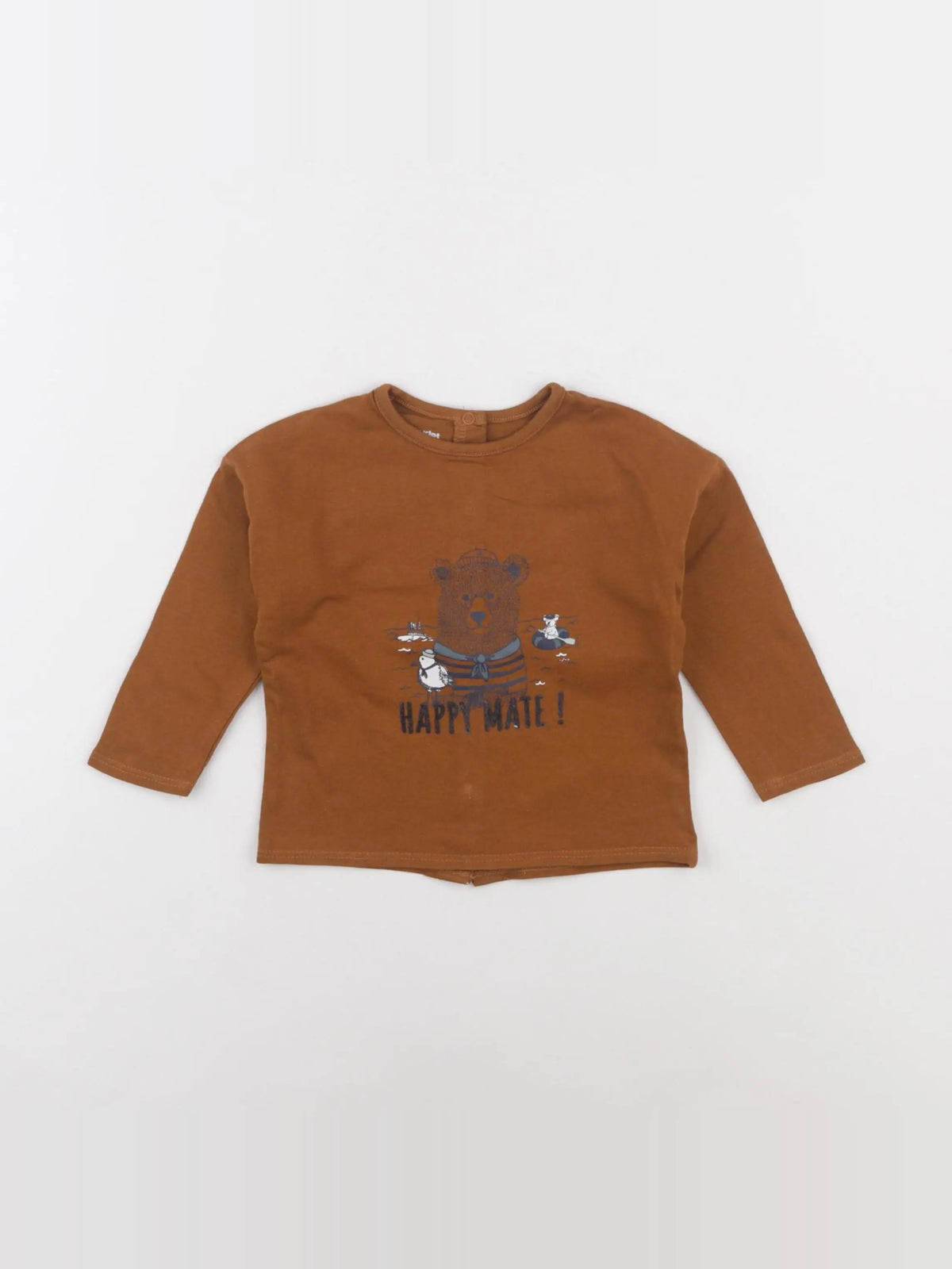 Vertbaudet - tee-shirt multicolore - 9 mois