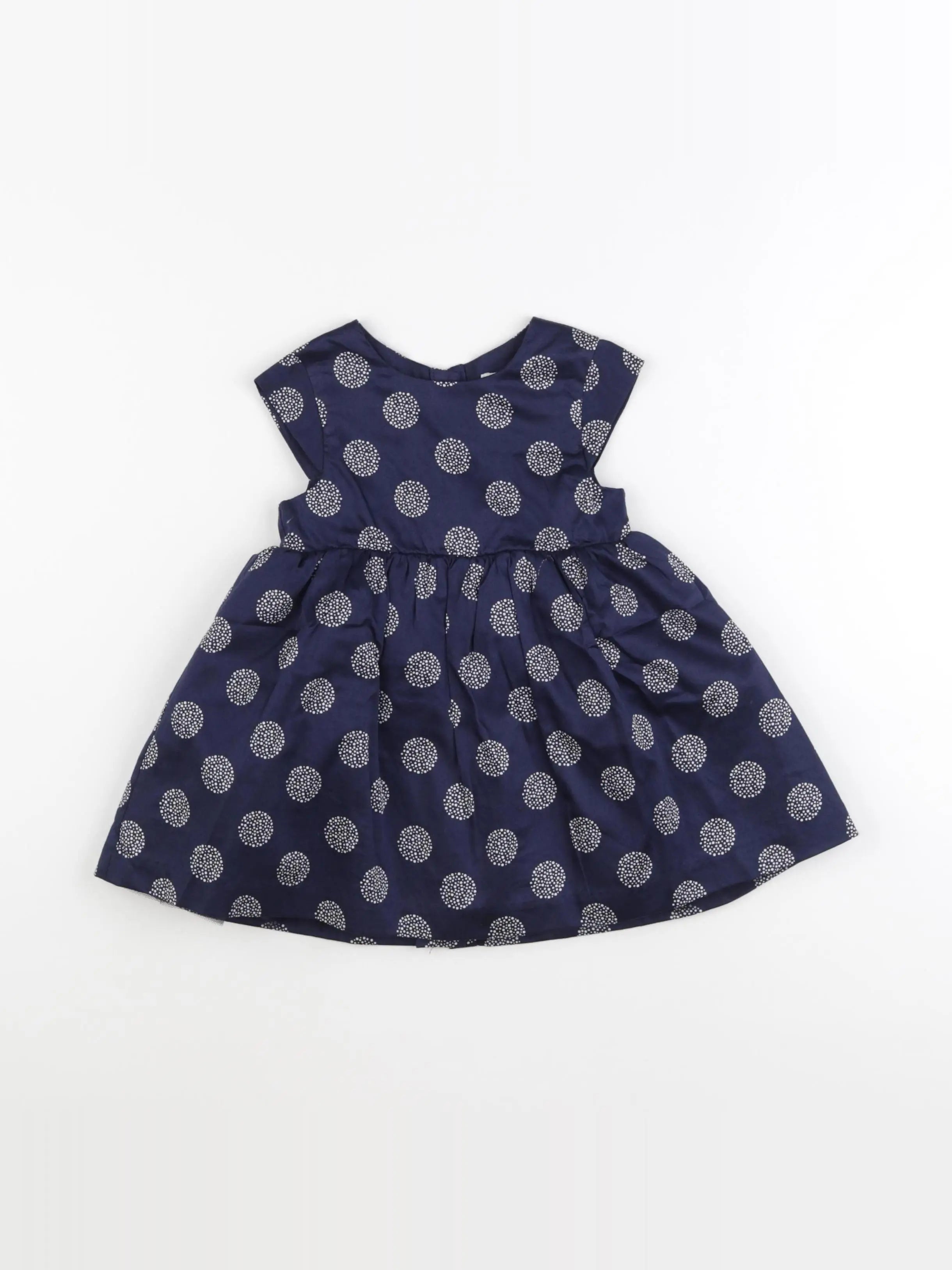 Vertbaudet - robe bleu - 18 mois