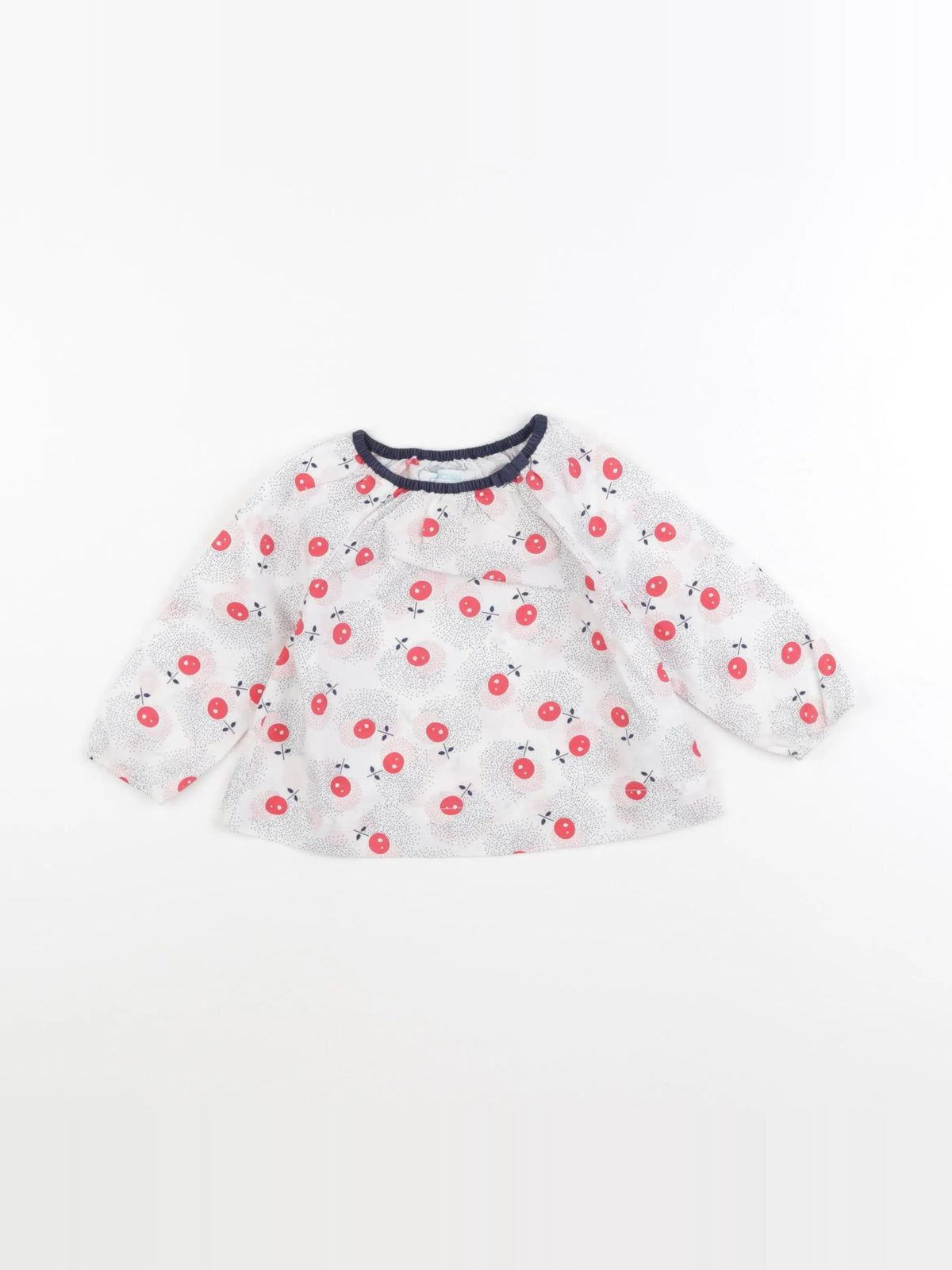 Obaïbi - blouse blanc - 6 mois