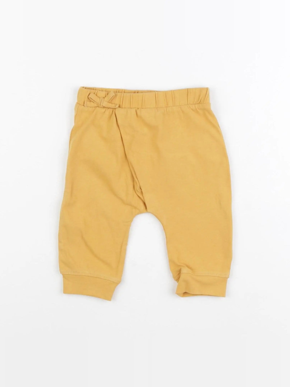 Vertbaudet - legging jaune - 6 mois