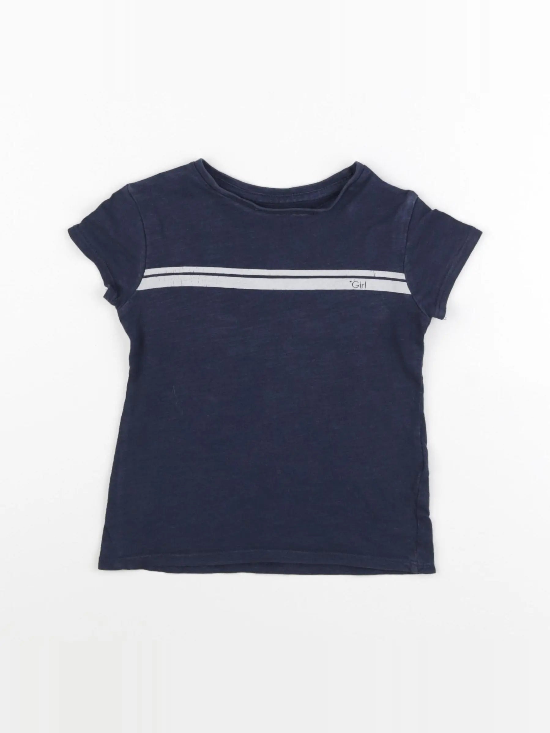 Vertbaudet - tee-shirt bleu - 3 ans