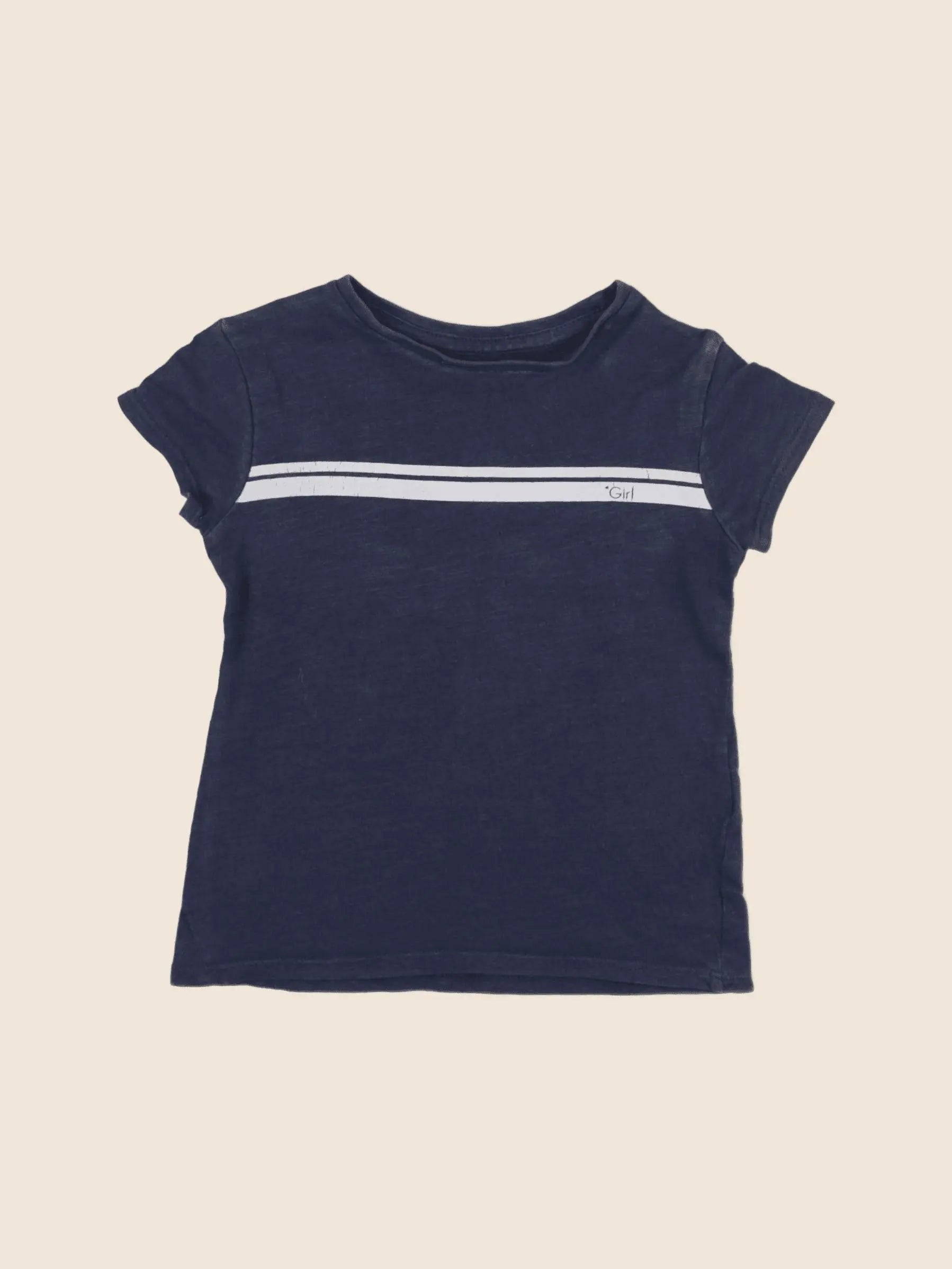 Vertbaudet - tee-shirt bleu - 3 ans