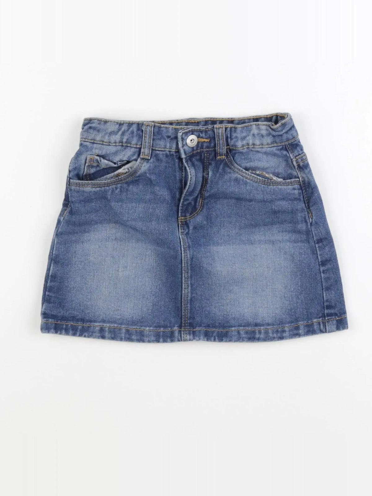 Vertbaudet - jupe bleu - 6 ans