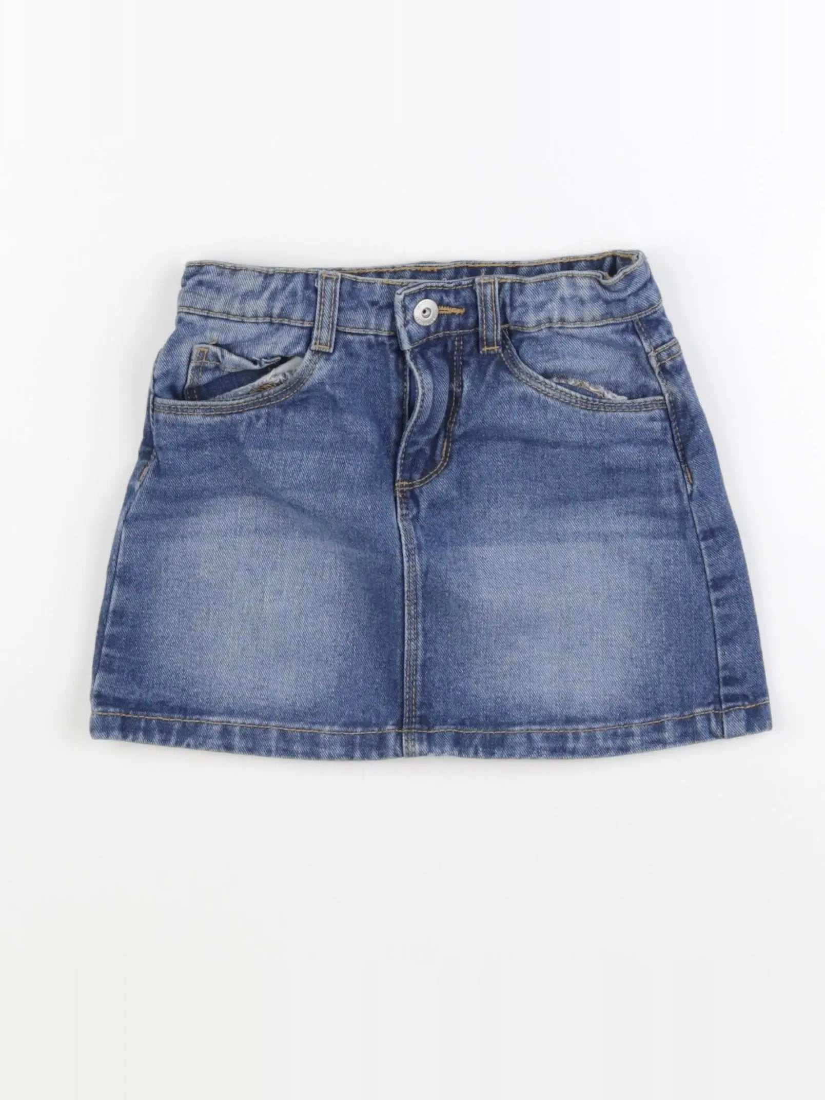 Vertbaudet - jupe bleu - 6 ans