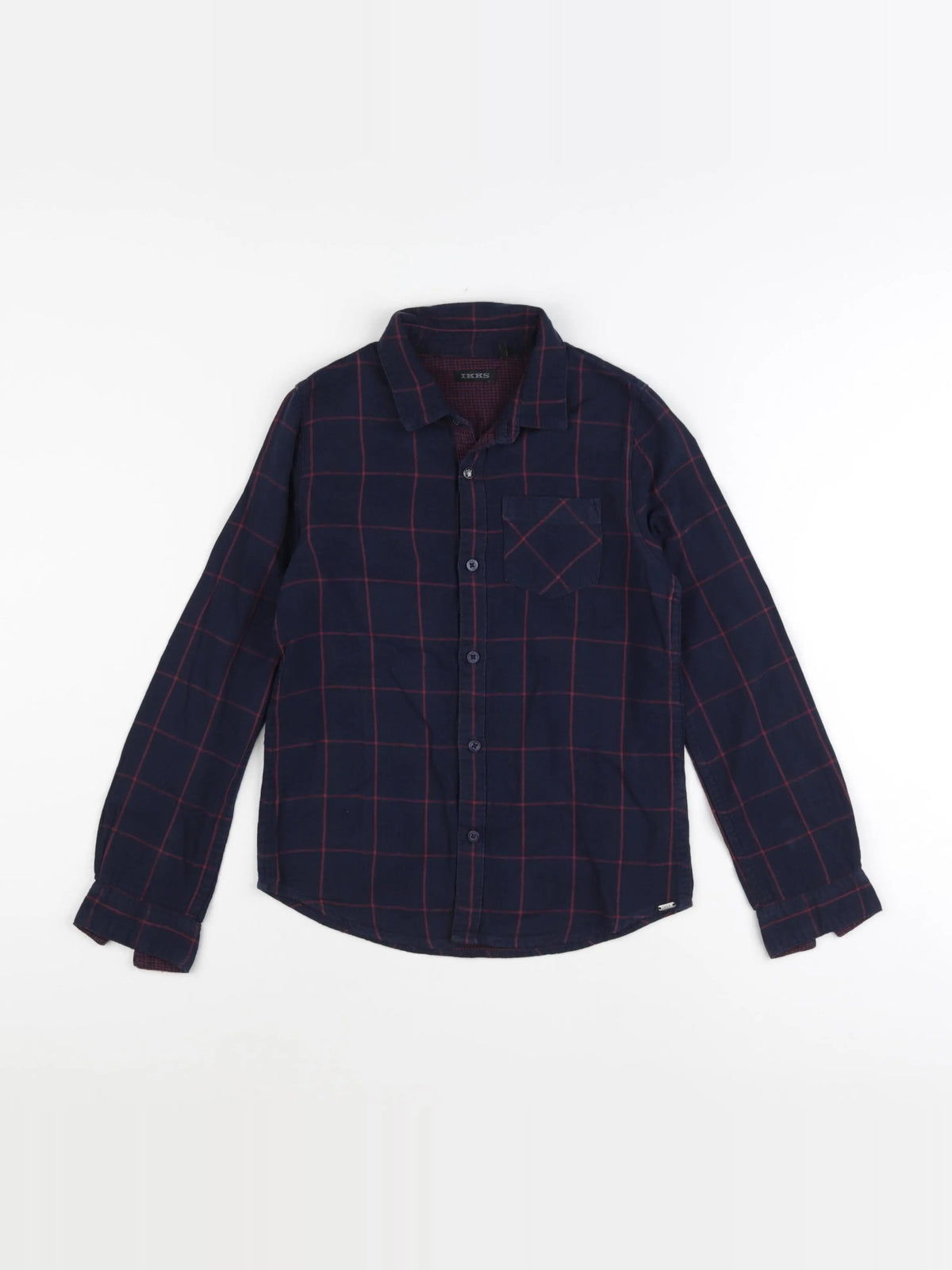 IKKS - chemise bleu - 8 ans