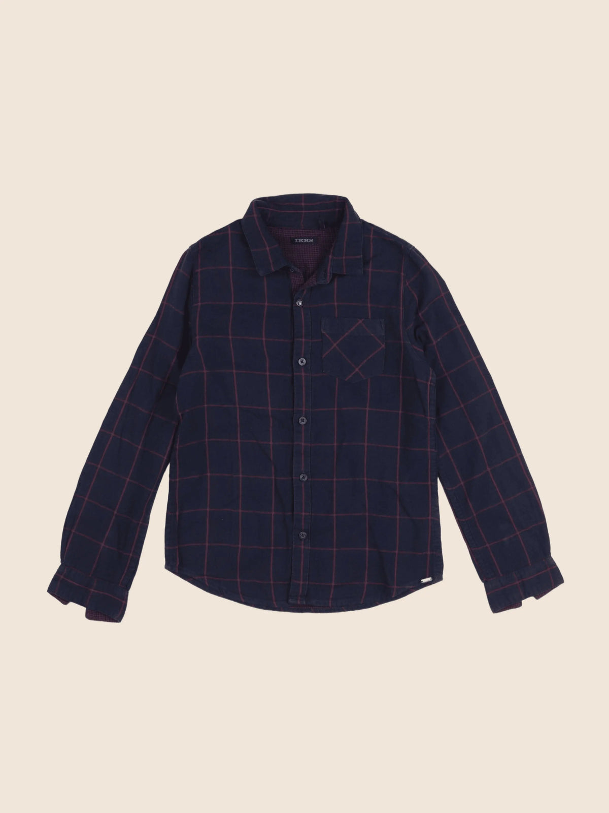 IKKS - chemise bleu - 8 ans