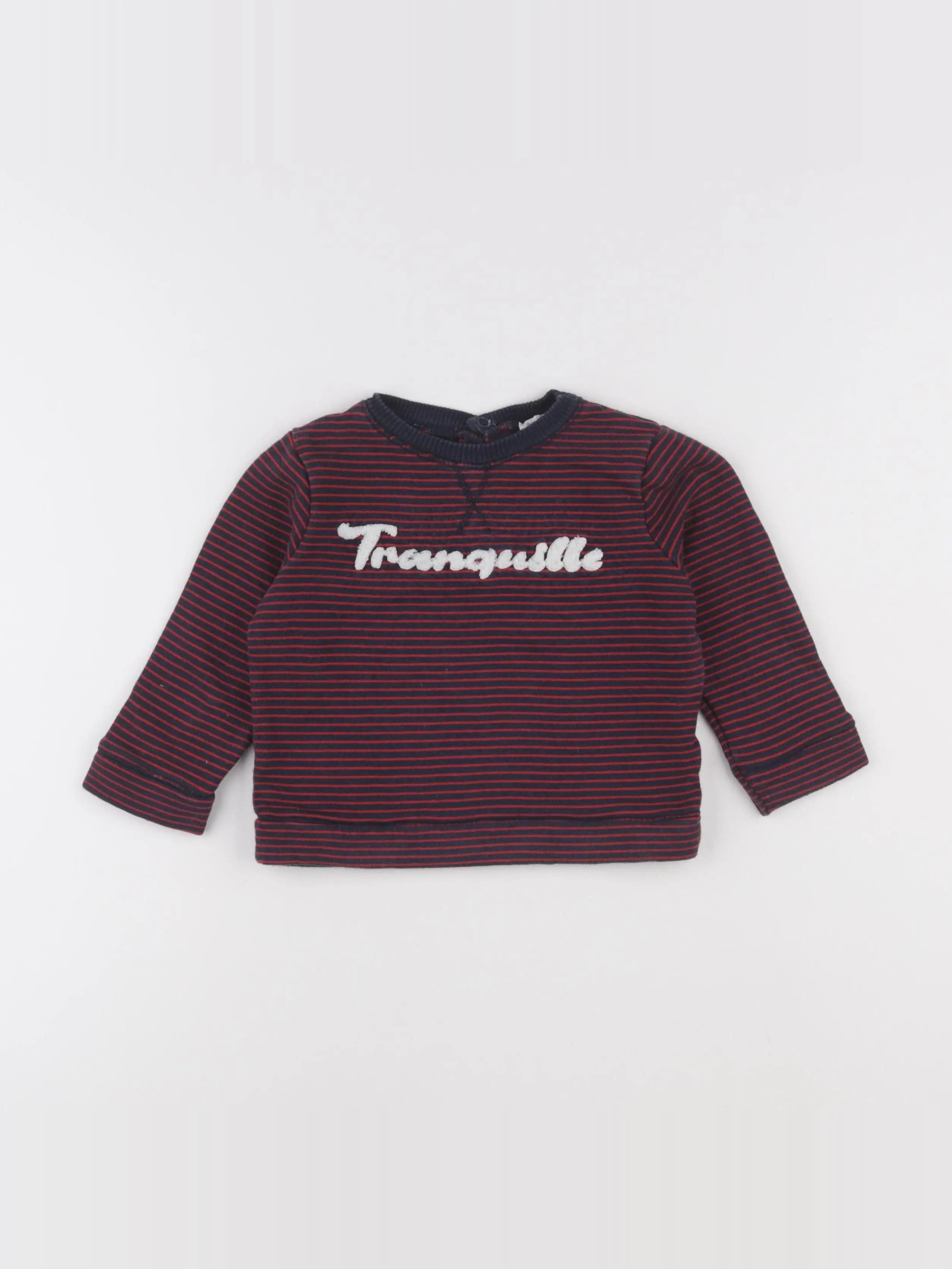 Boutchou - sweat multicolore - 18 mois