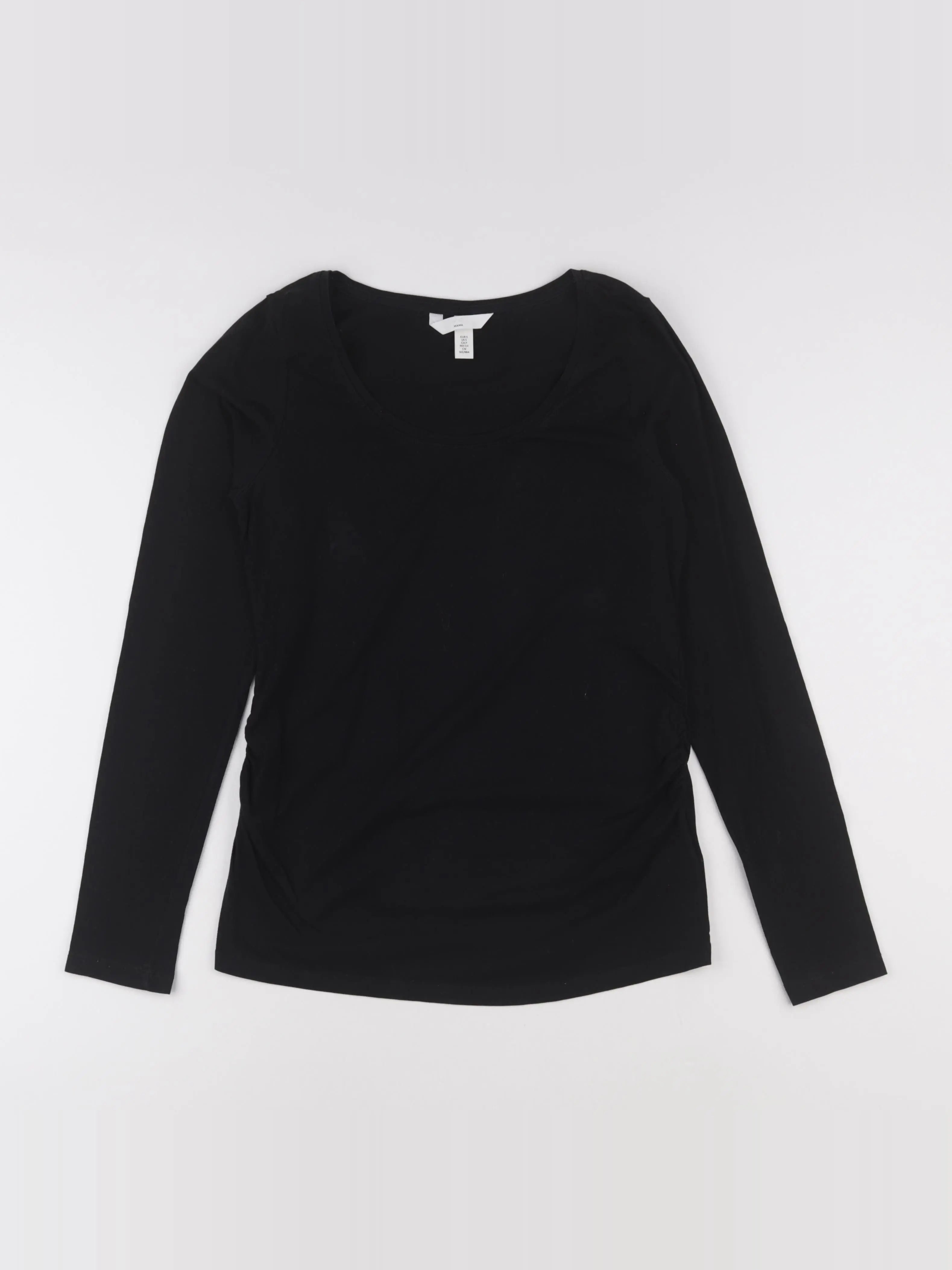 H&M - tee-shirt grossesse noir - 36 à 38