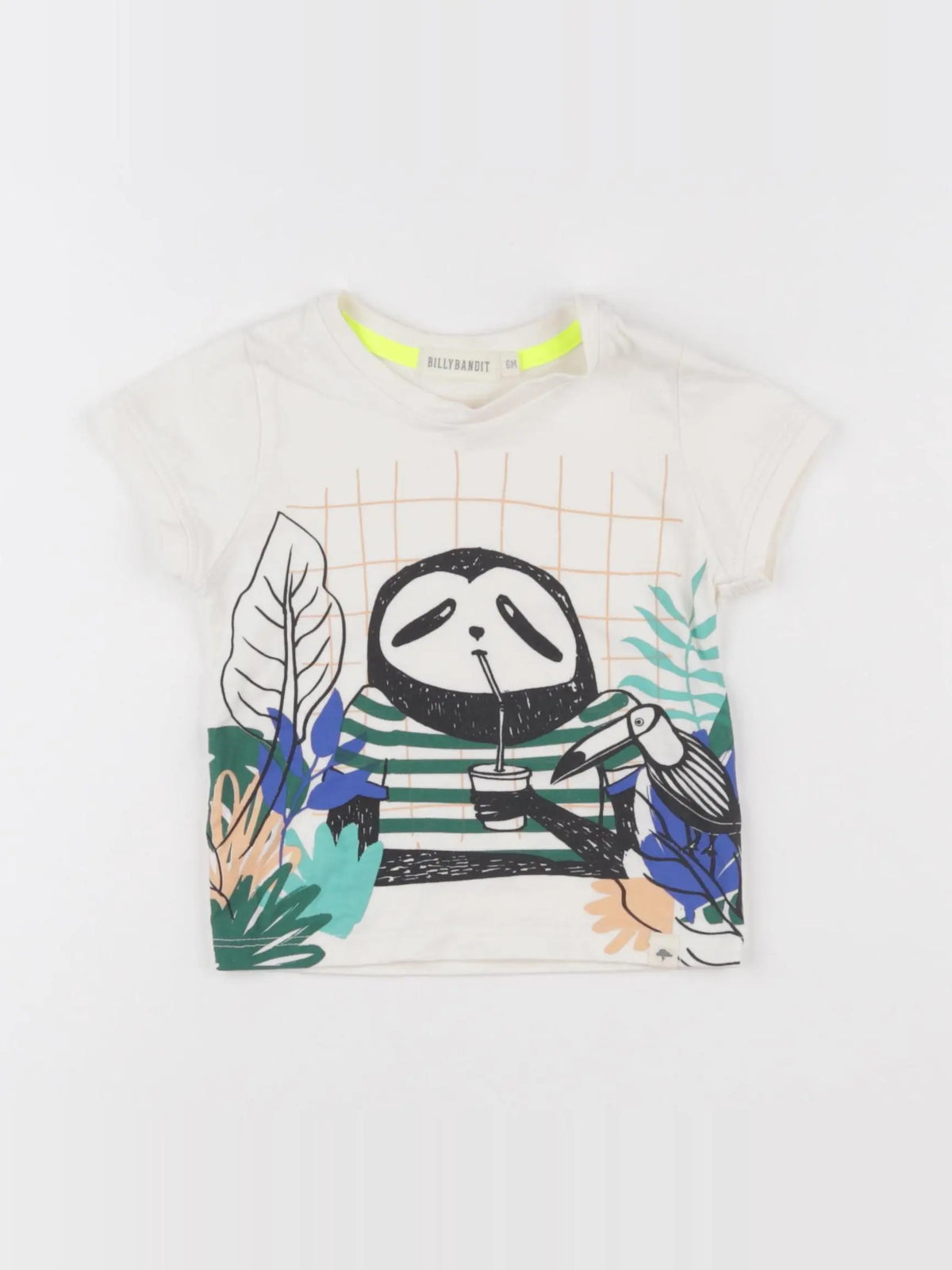 Billy Bandit - tee-shirt multicolore - 6 mois