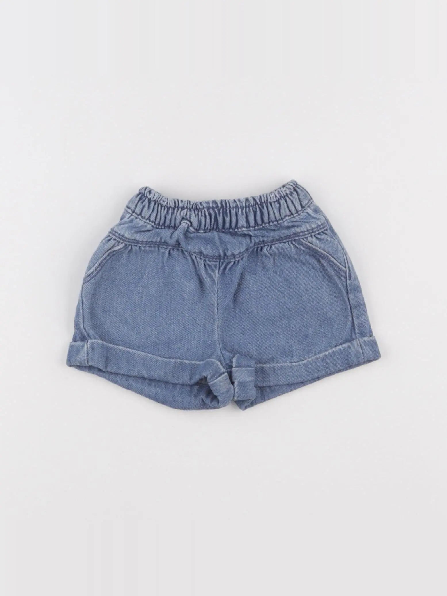 Vertbaudet - short bleu - 3 mois